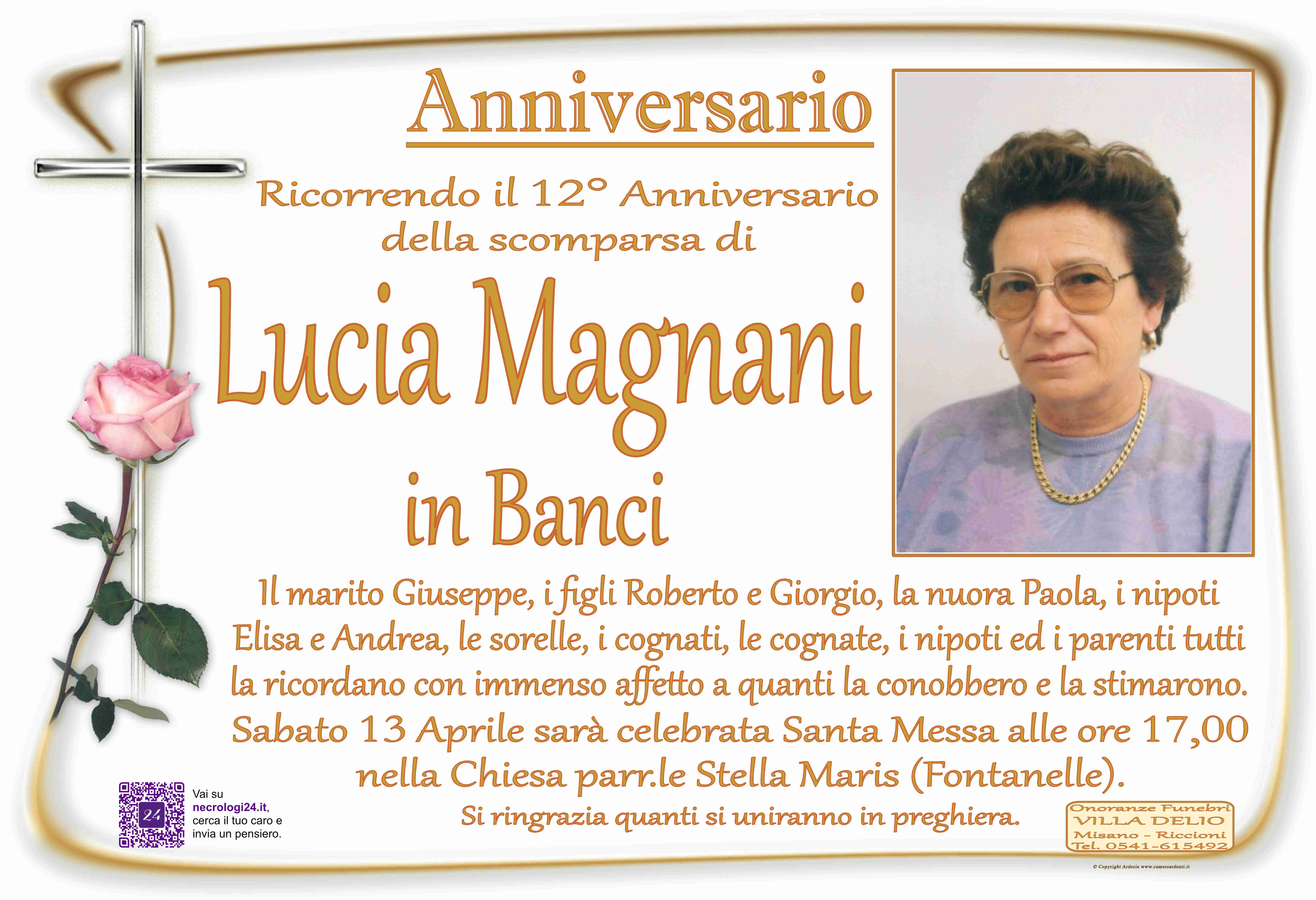 Lucia Magnani in Banci