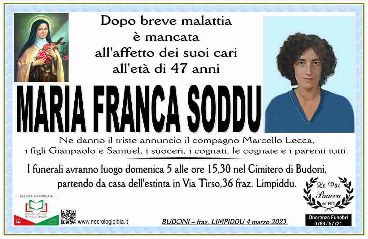 Maria Franca Soddu