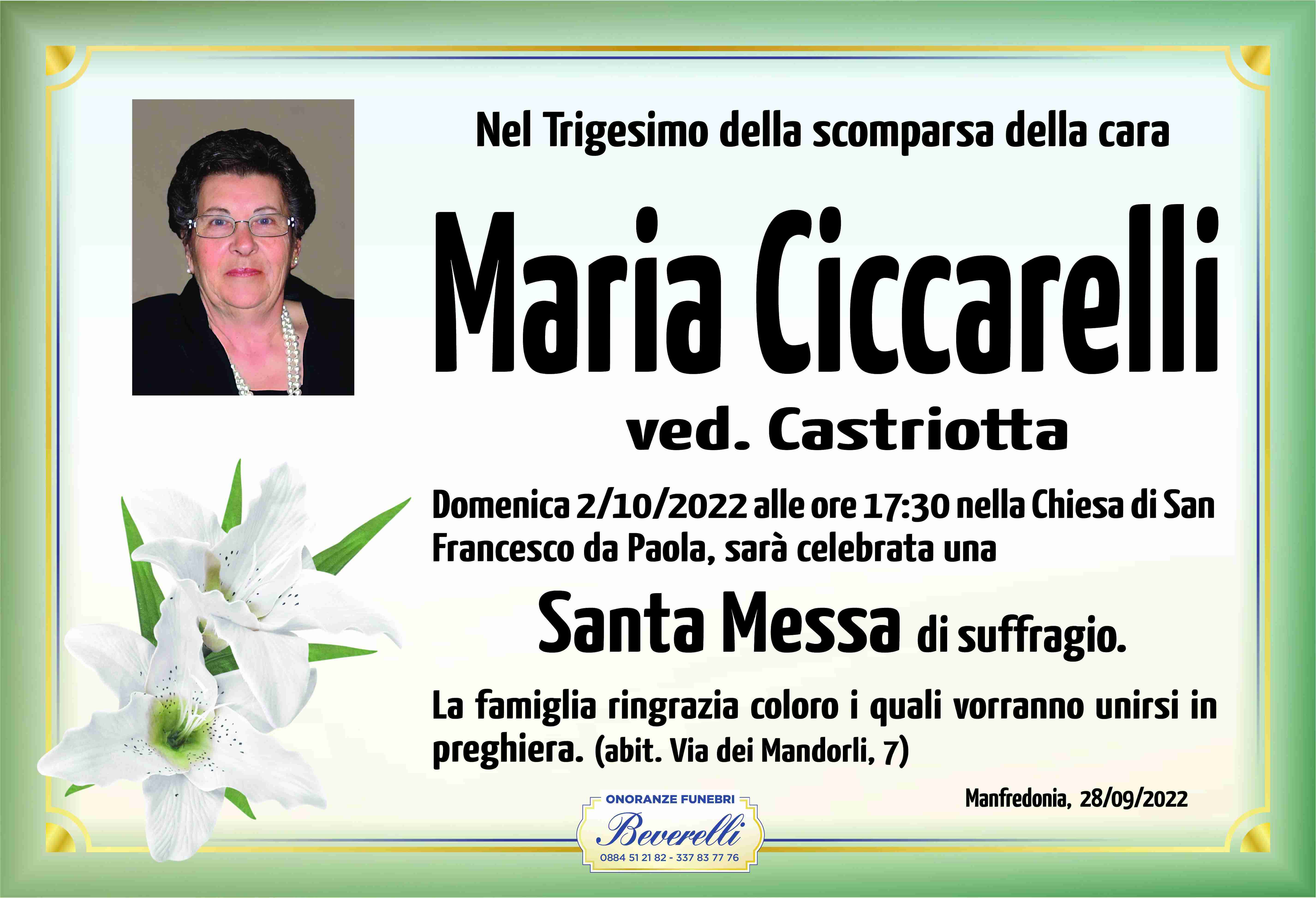 Maria Ciccarelli