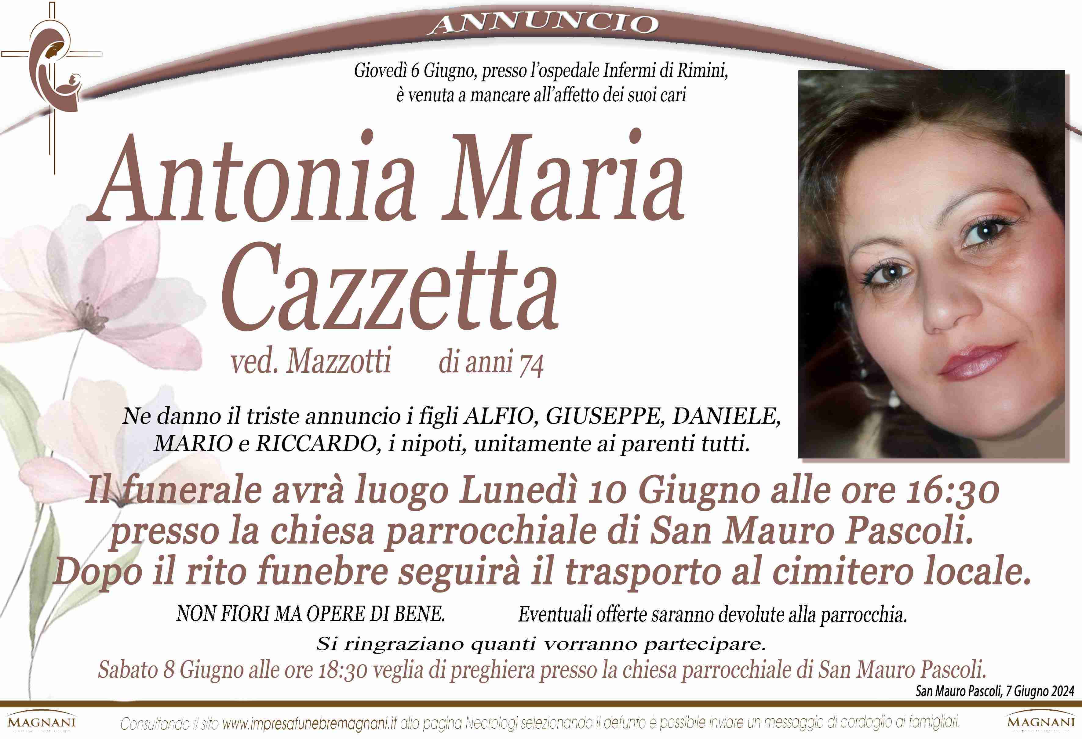 Antonia Maria Cazzetta