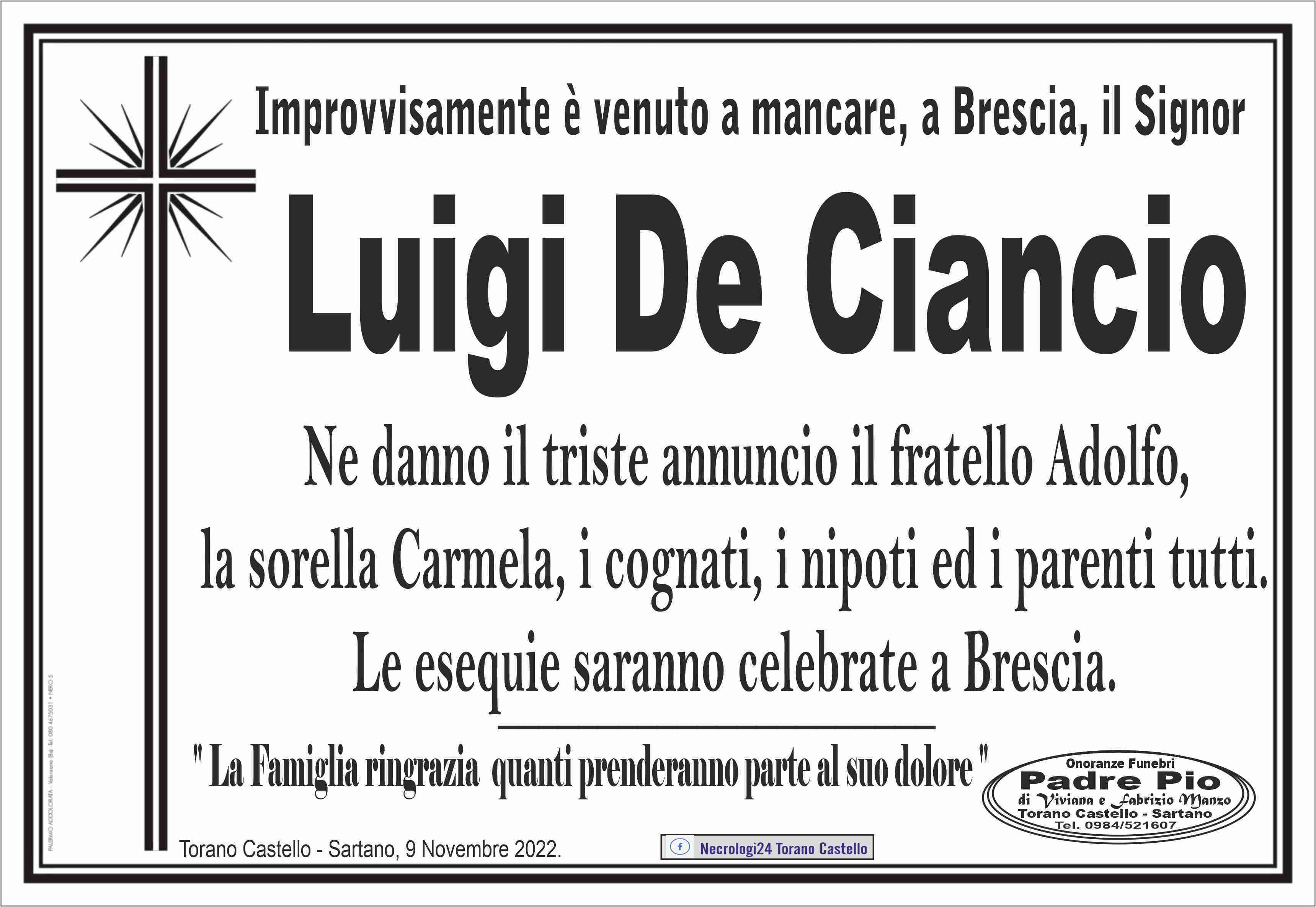 Luigi De Ciancio