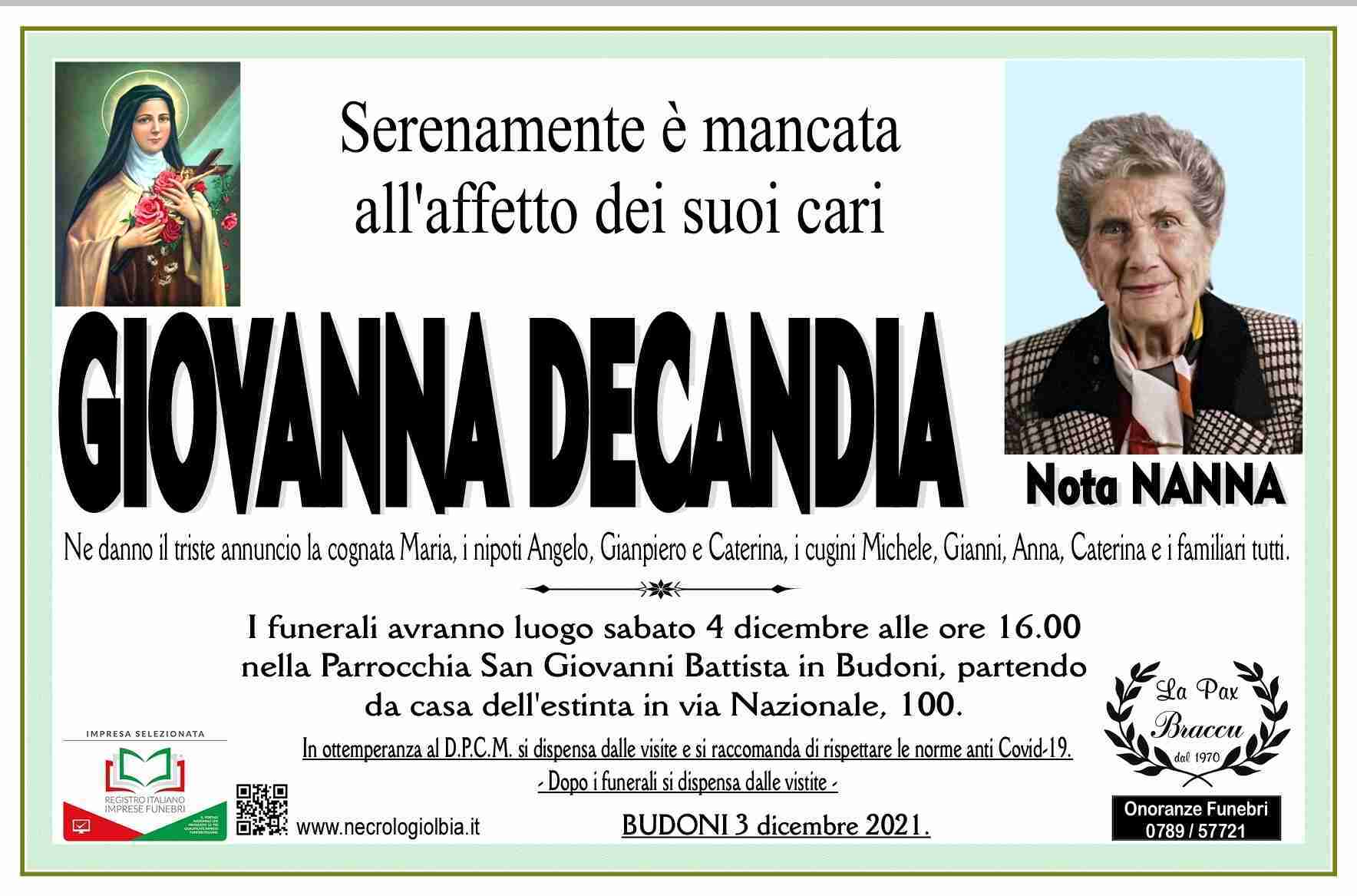 Giovanna Decandia