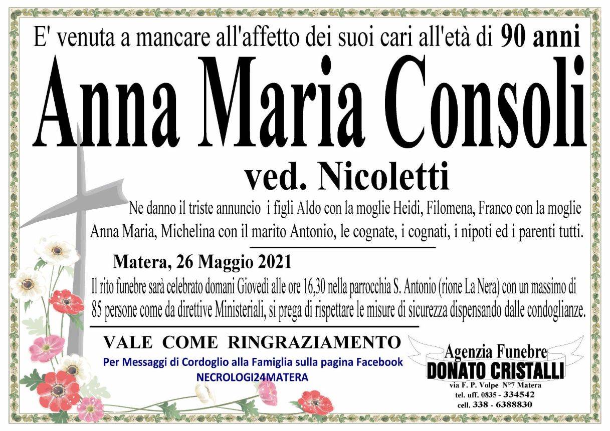 Anna Maria Consoli