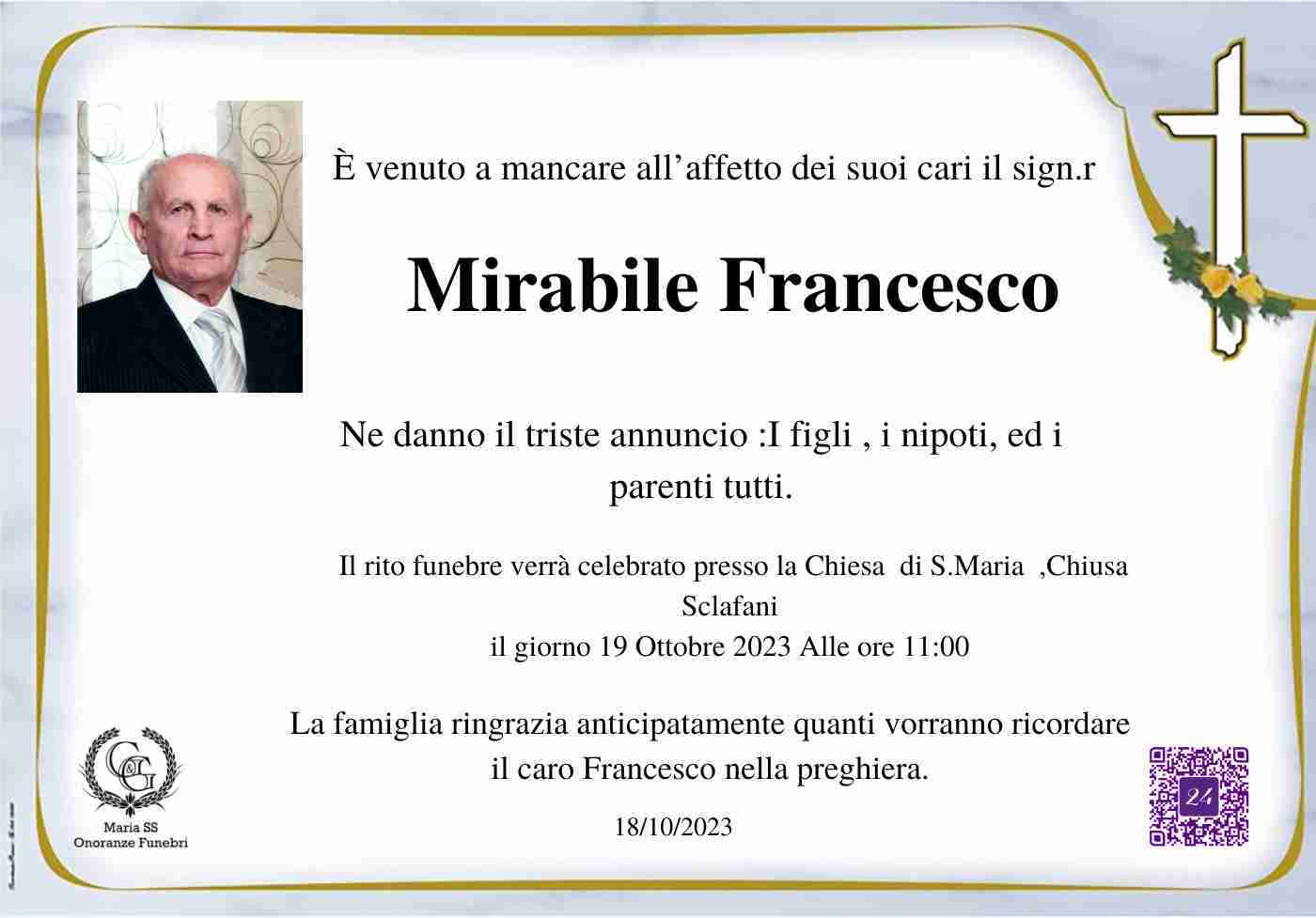 Francesco Mirabile