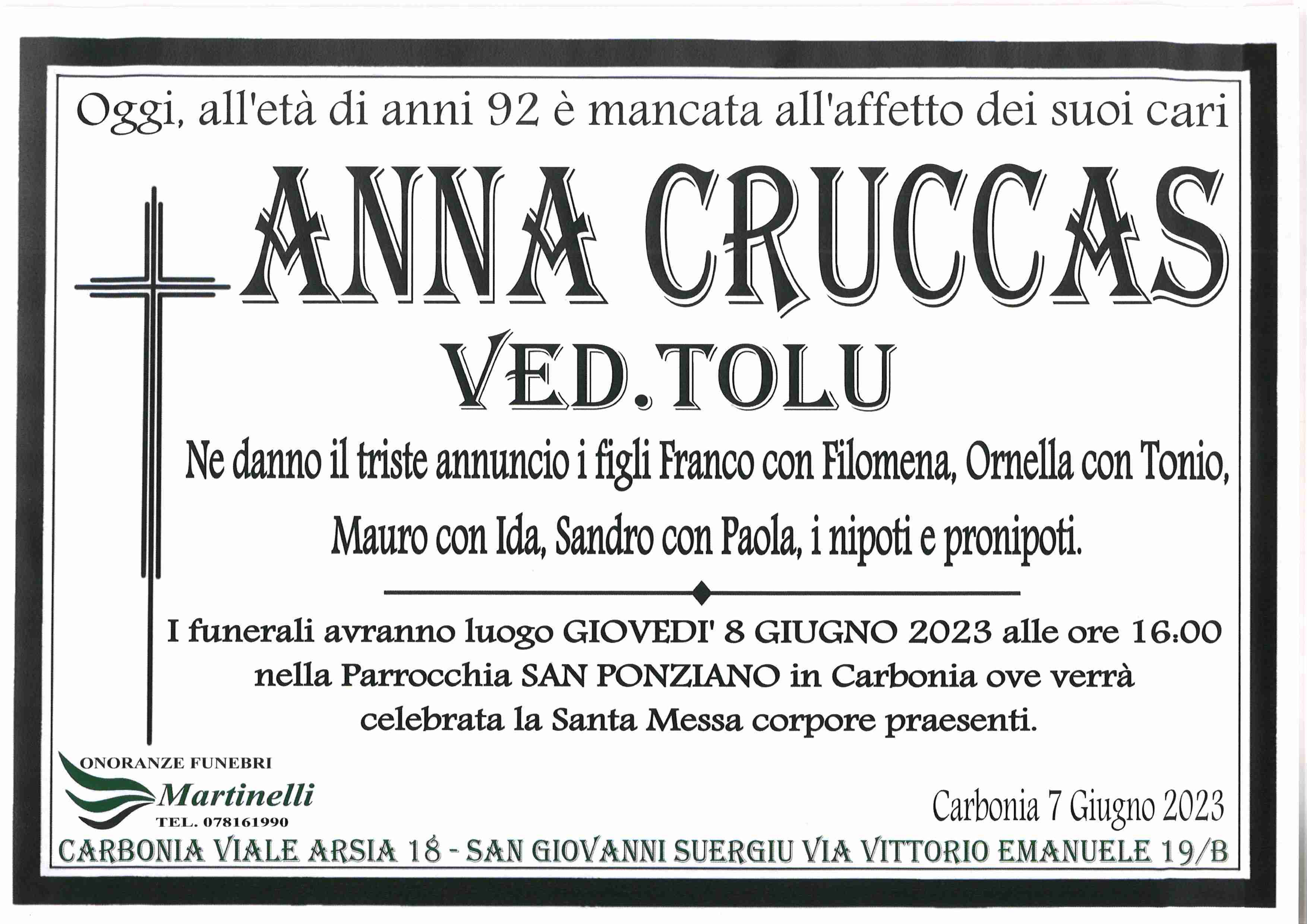 Anna Maria Cruccas
