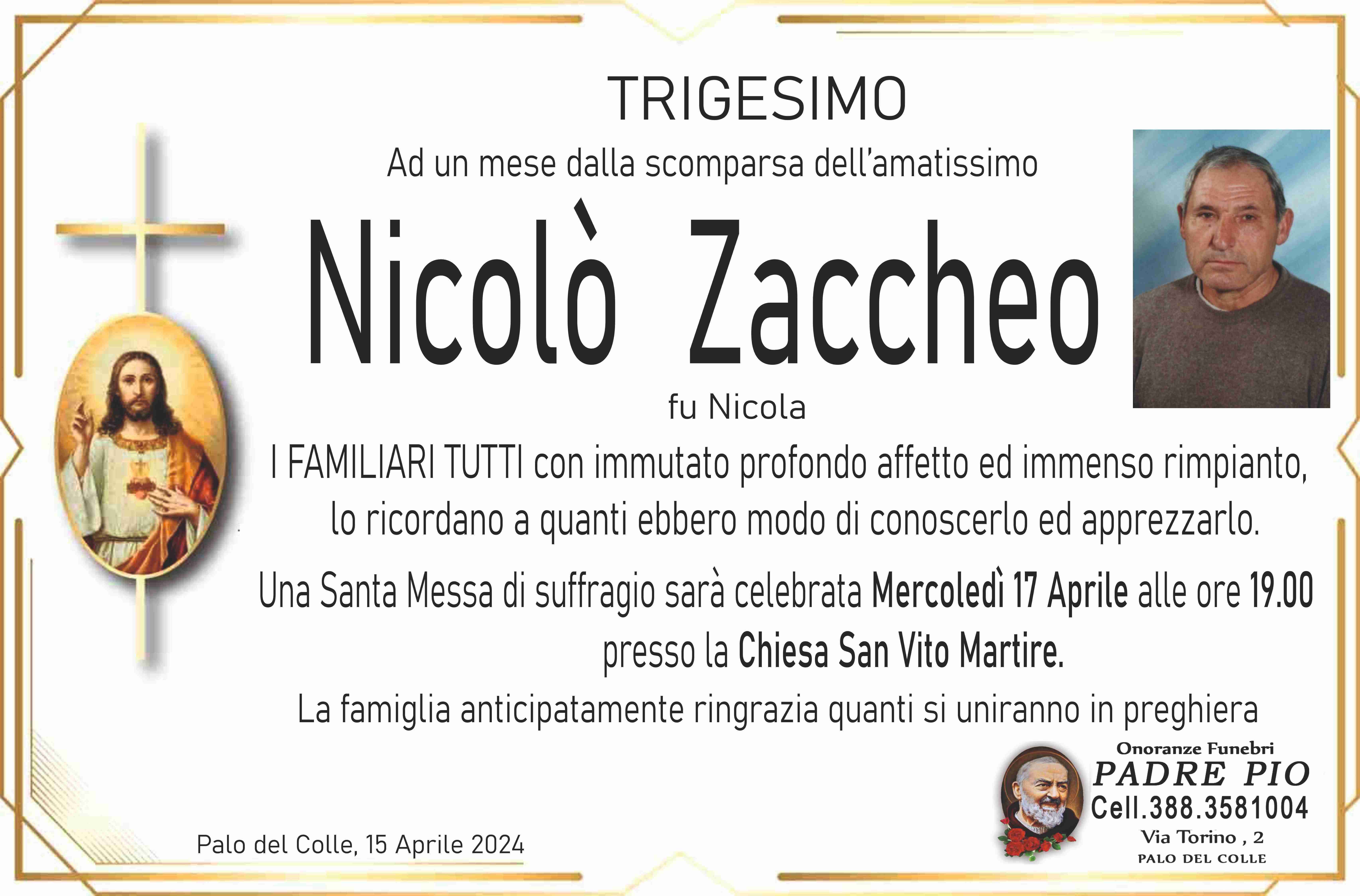 Nicolò Zaccheo