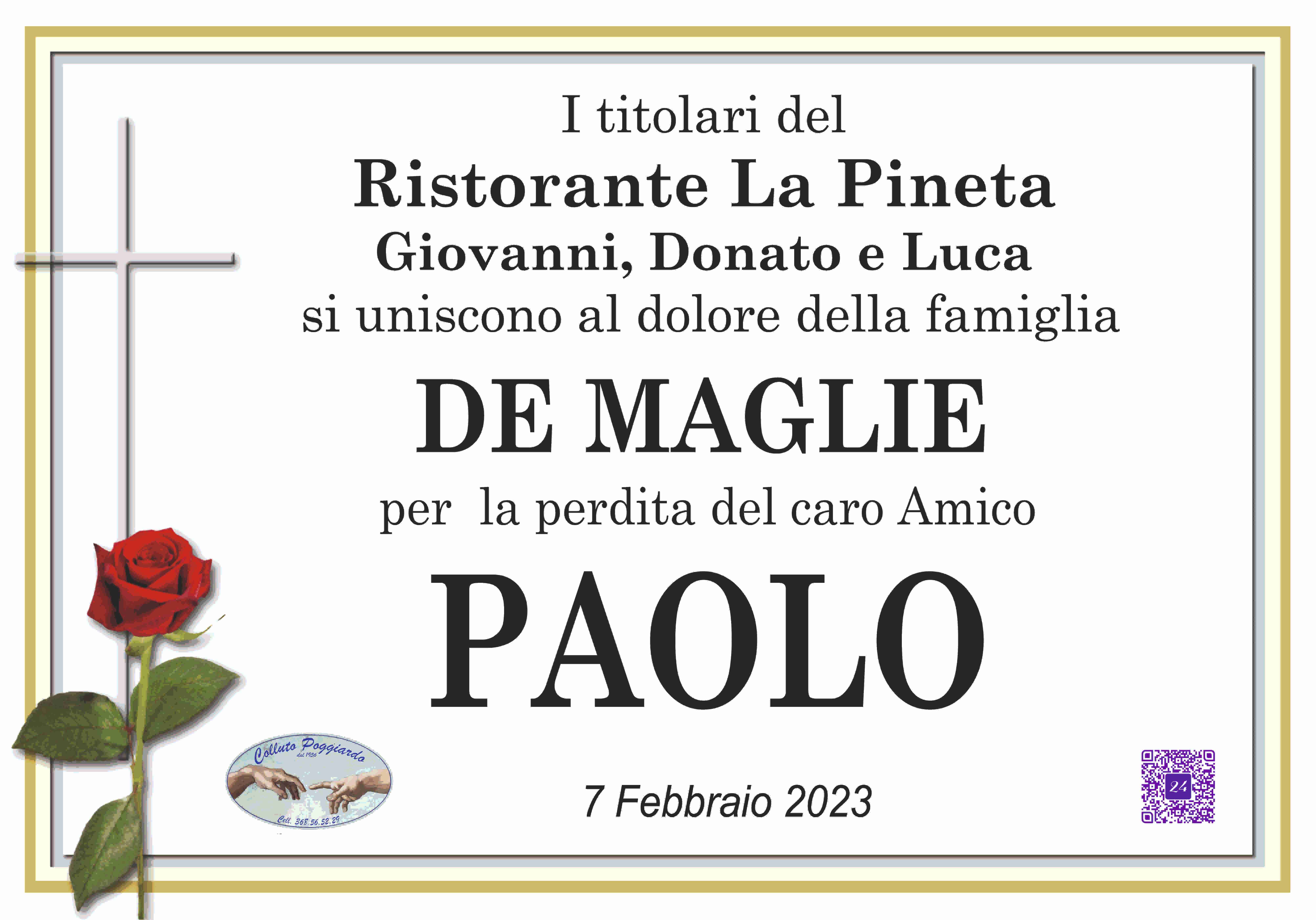 Paolo De Maglie
