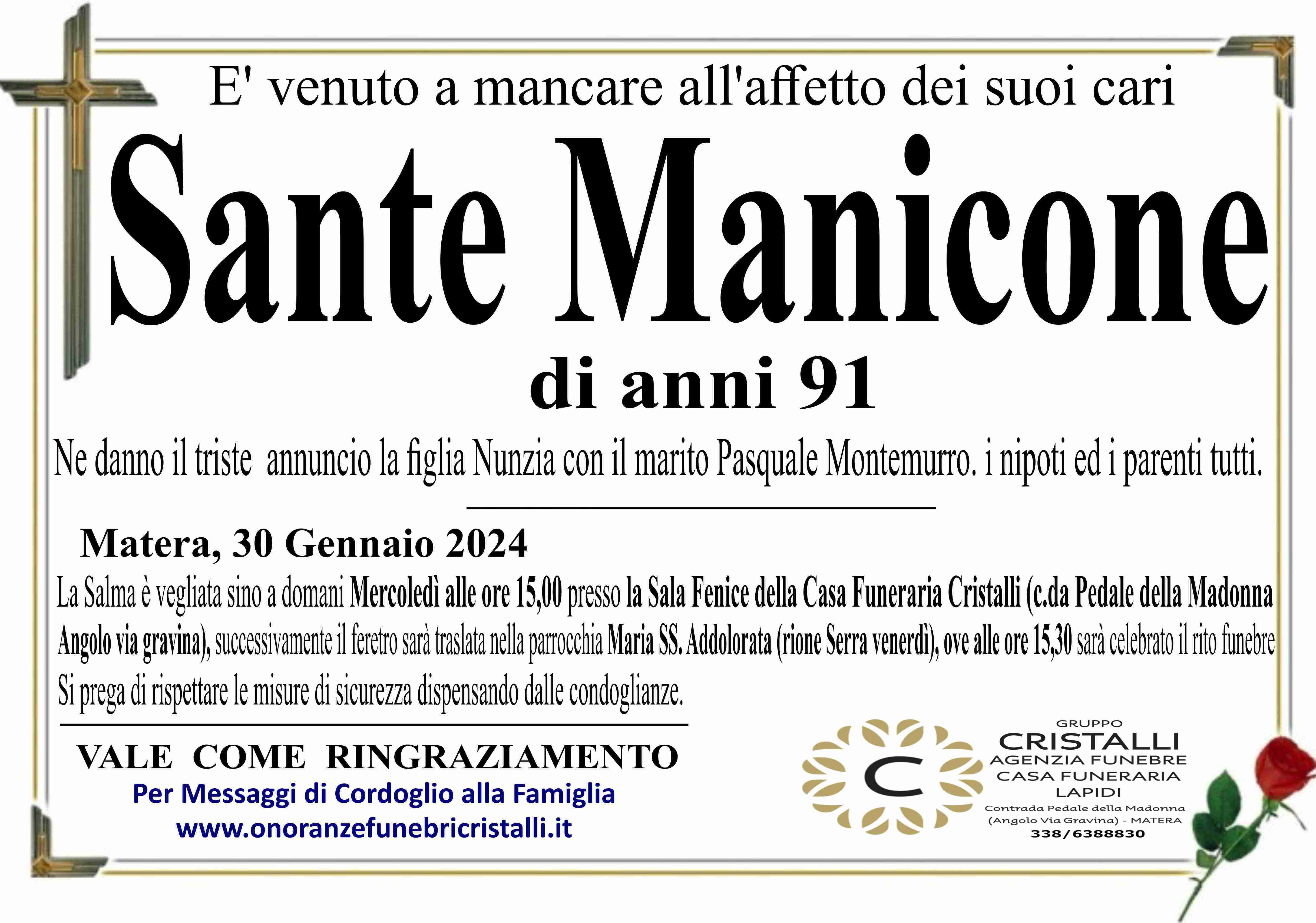 Sante Manicone
