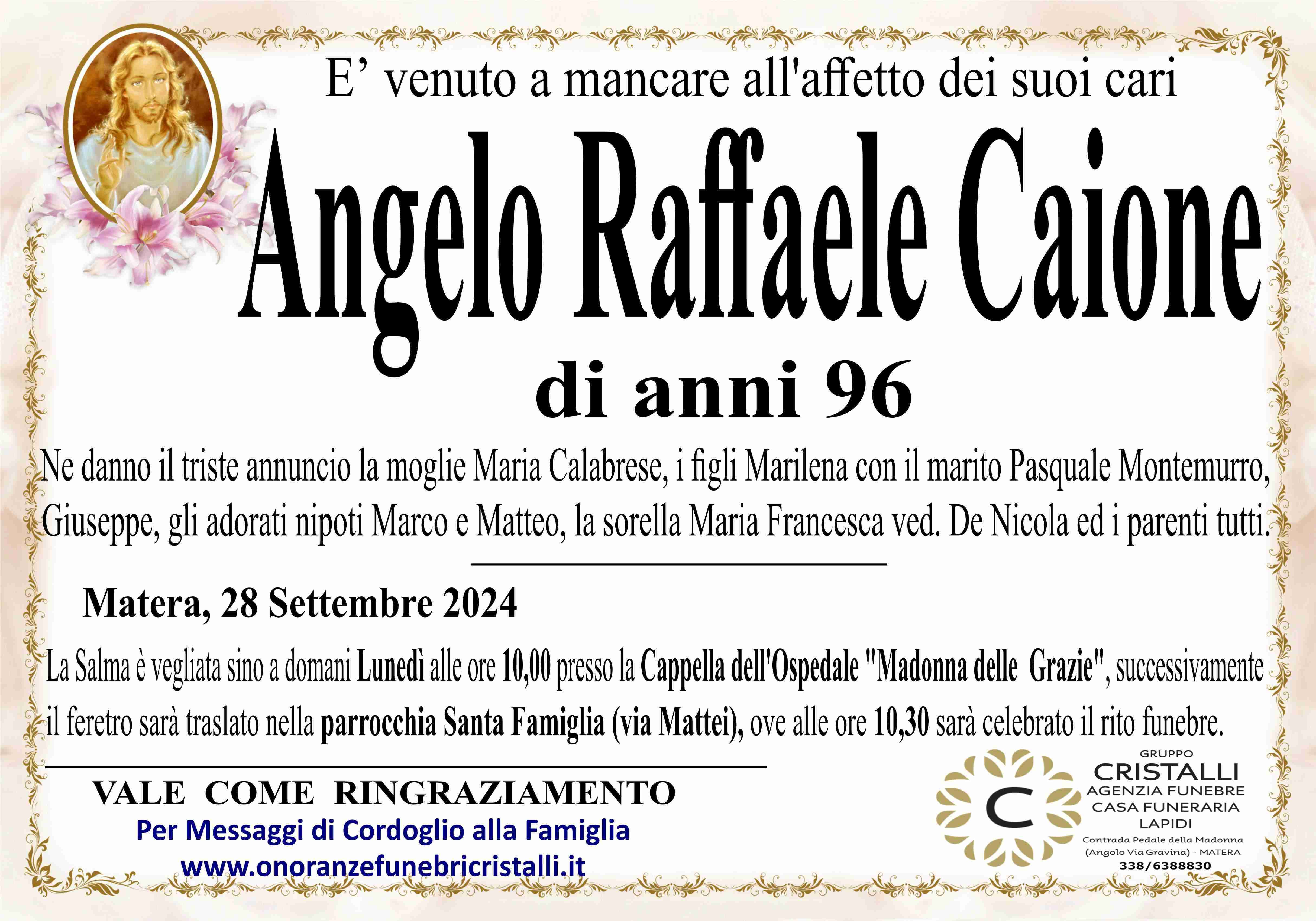 Angelo Raffaele Caione