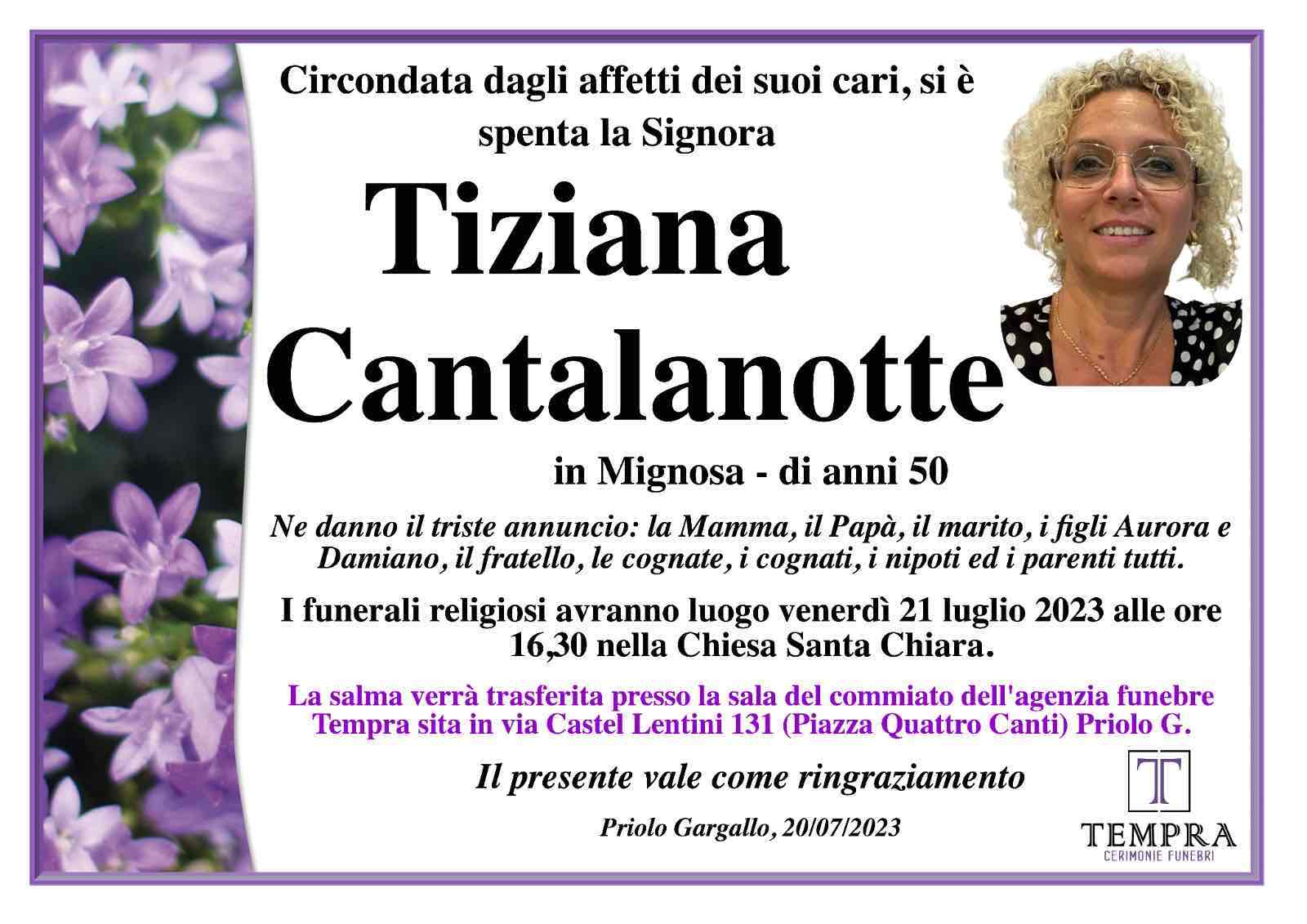 Tiziana Cantalanotte