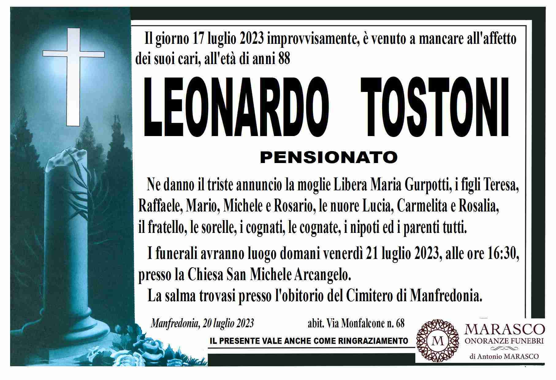 Leonardo Tostoni
