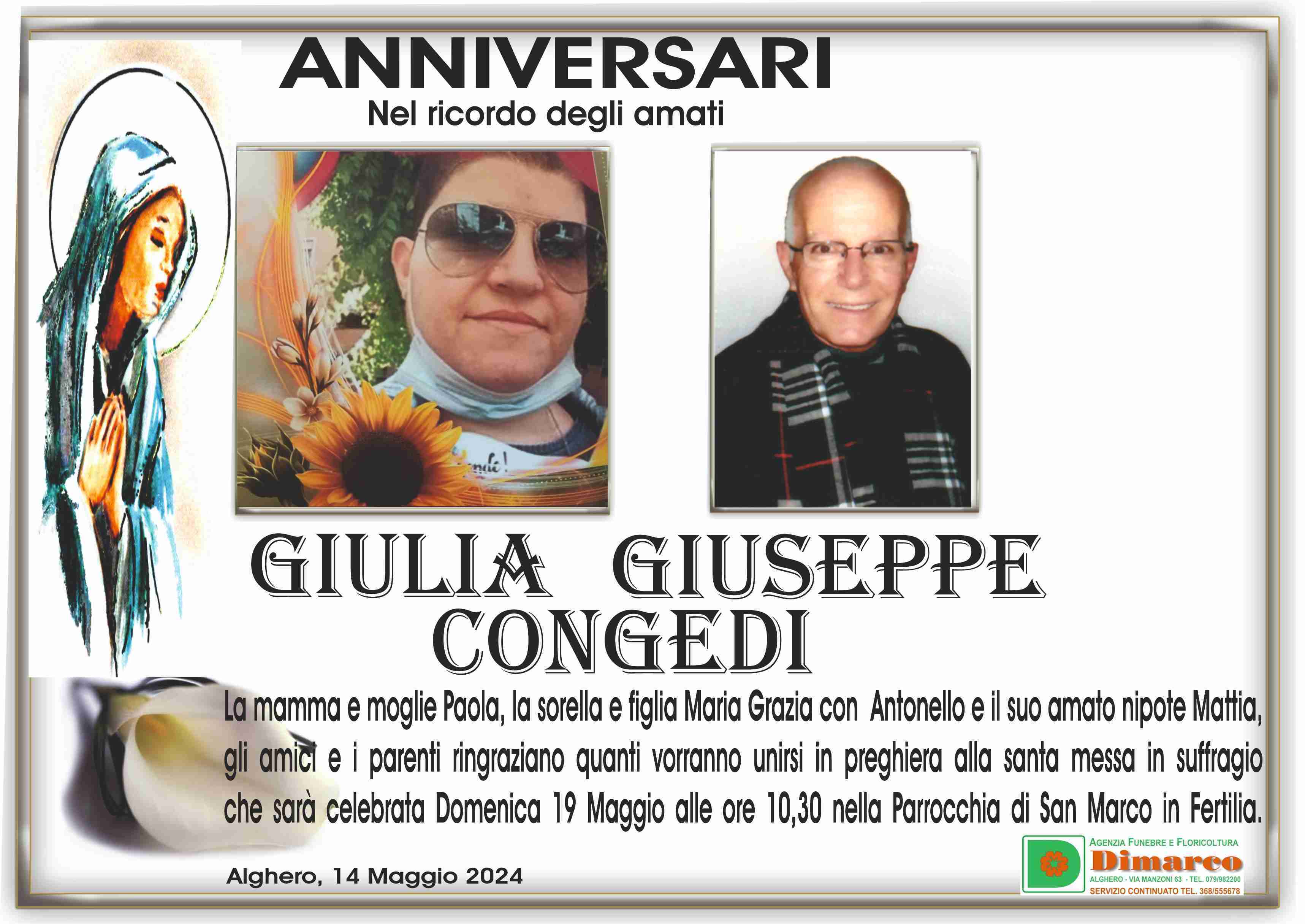 Giulia- Giuseppe Congedi