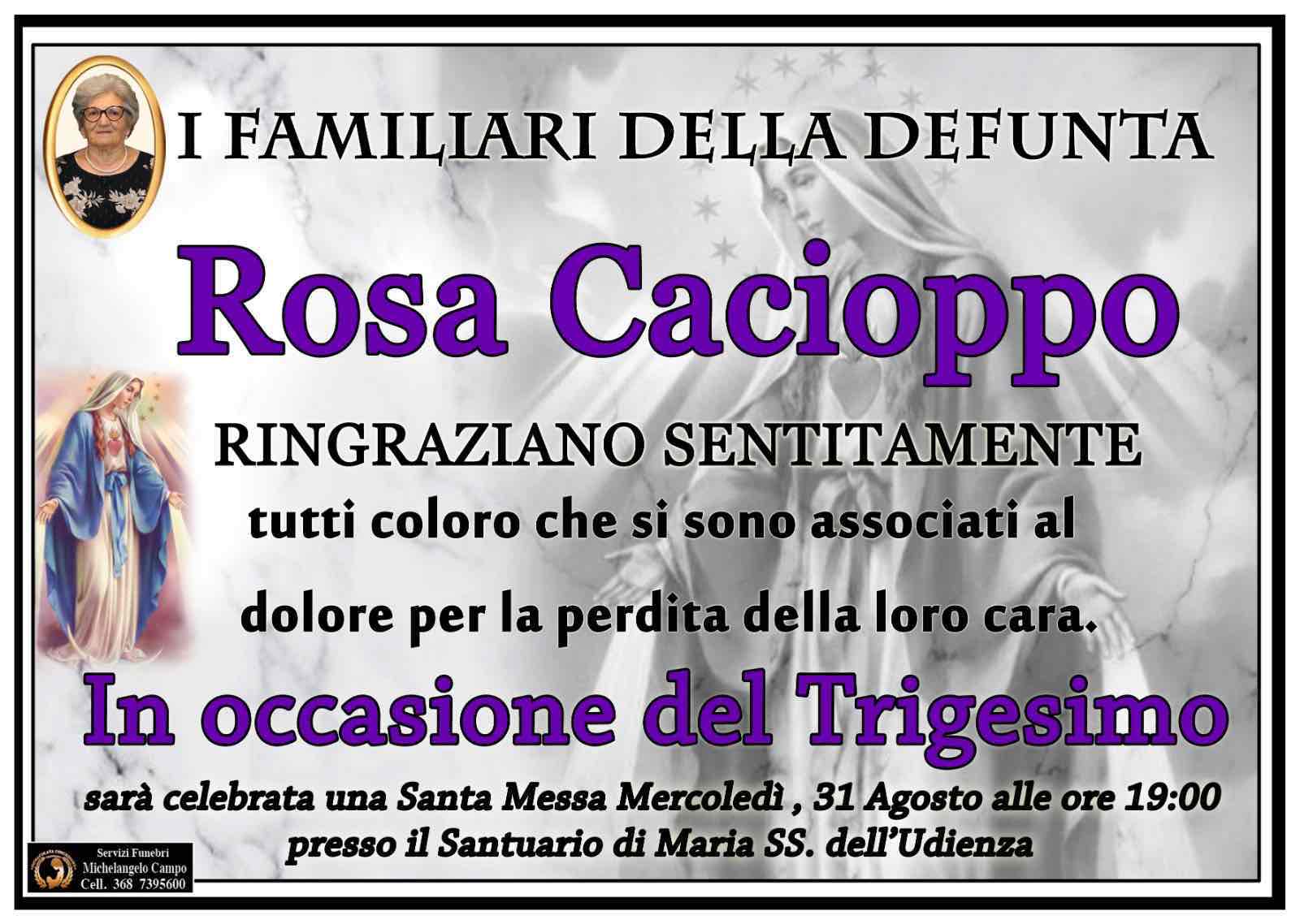 Rosa Cacioppo