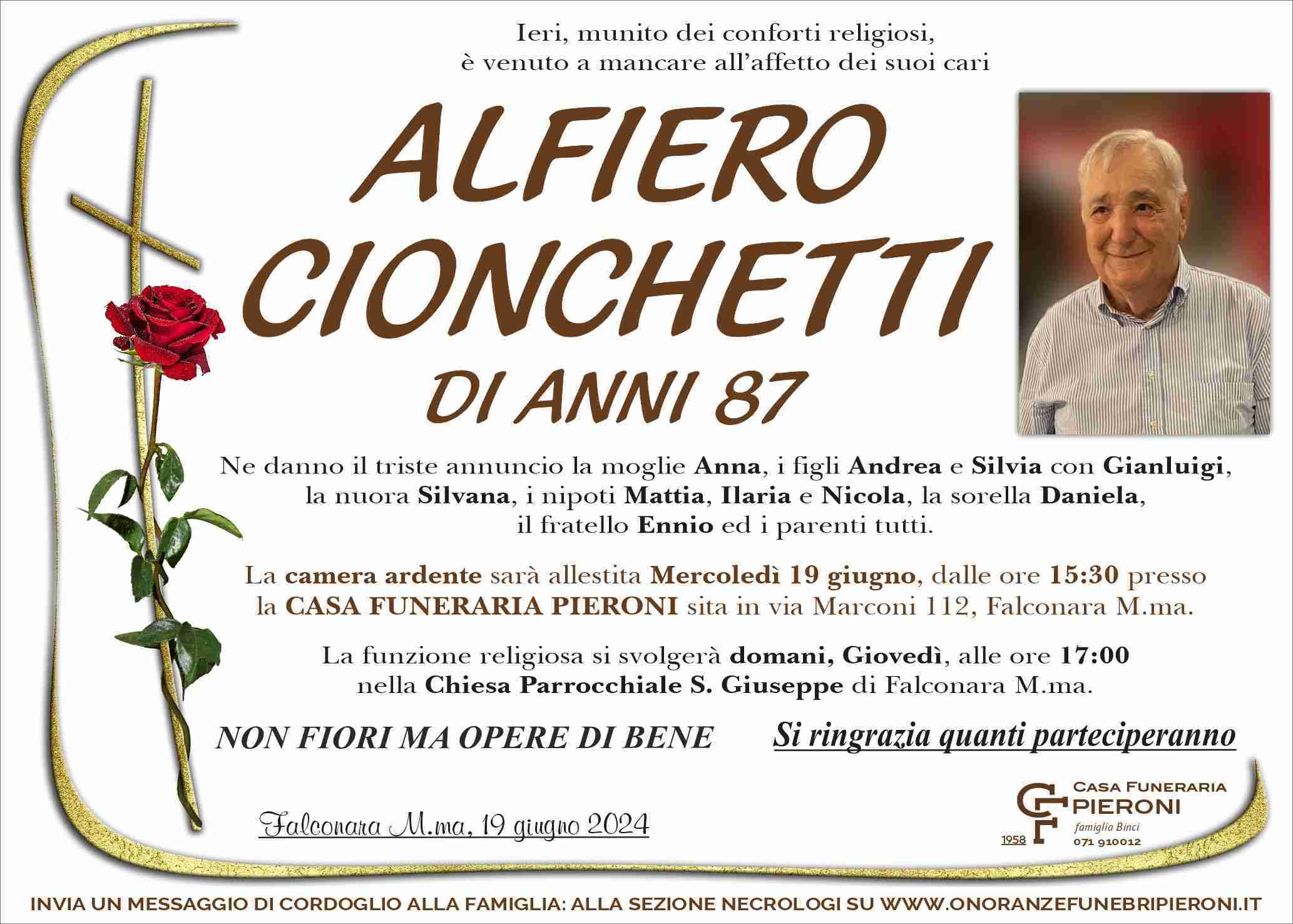 Alfiero Cionchetti