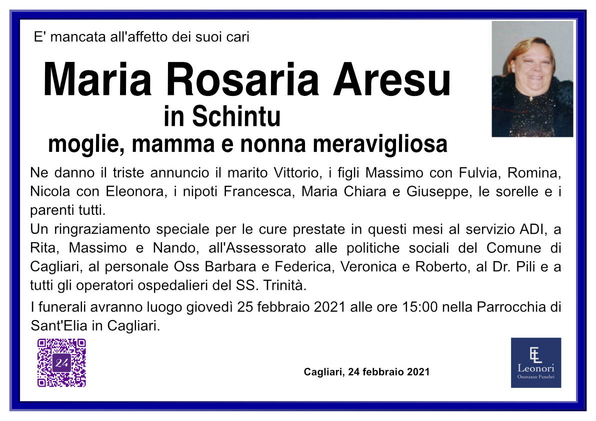 Maria Rosaria Aresu
