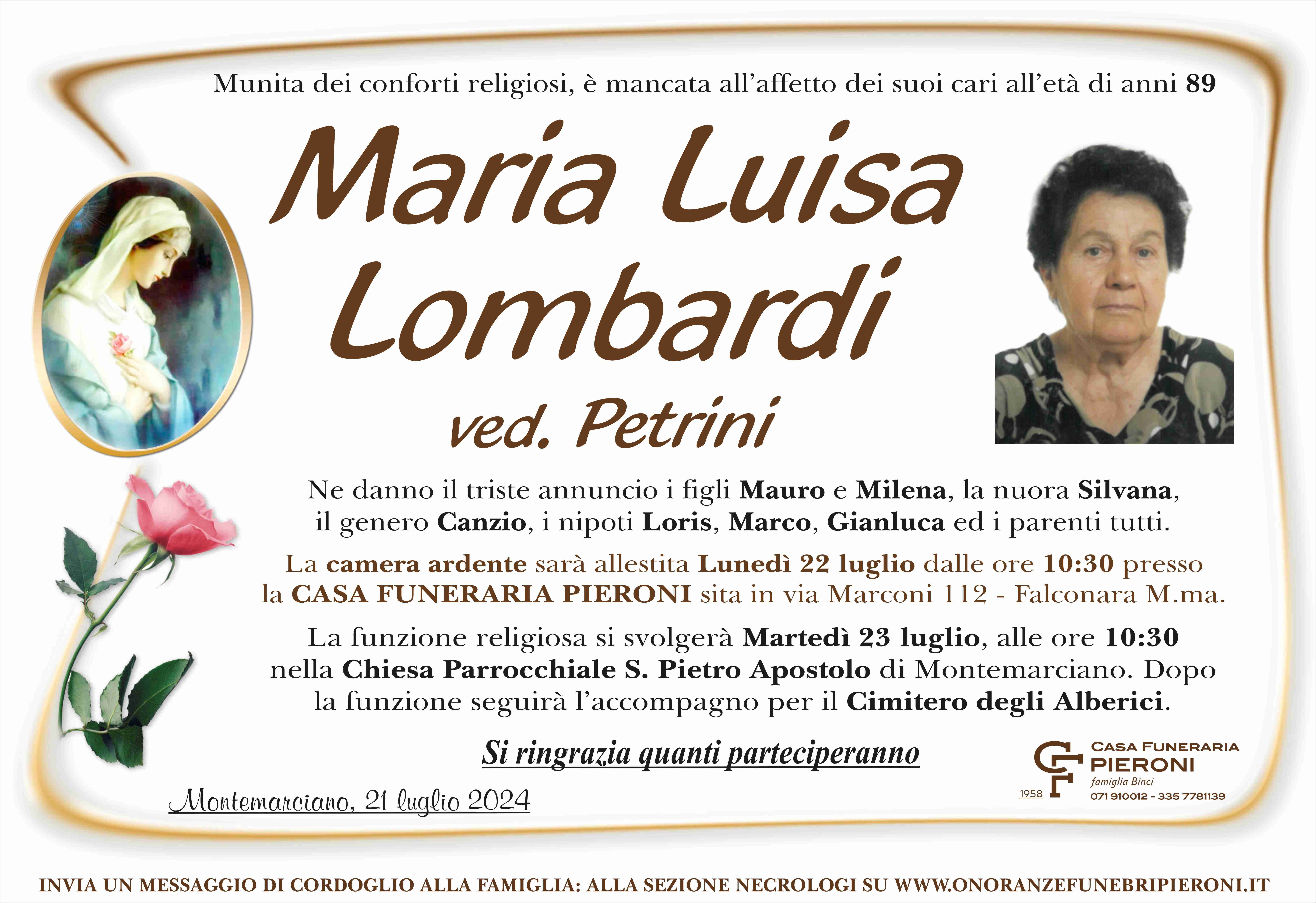 Maria Luisa Lombardi