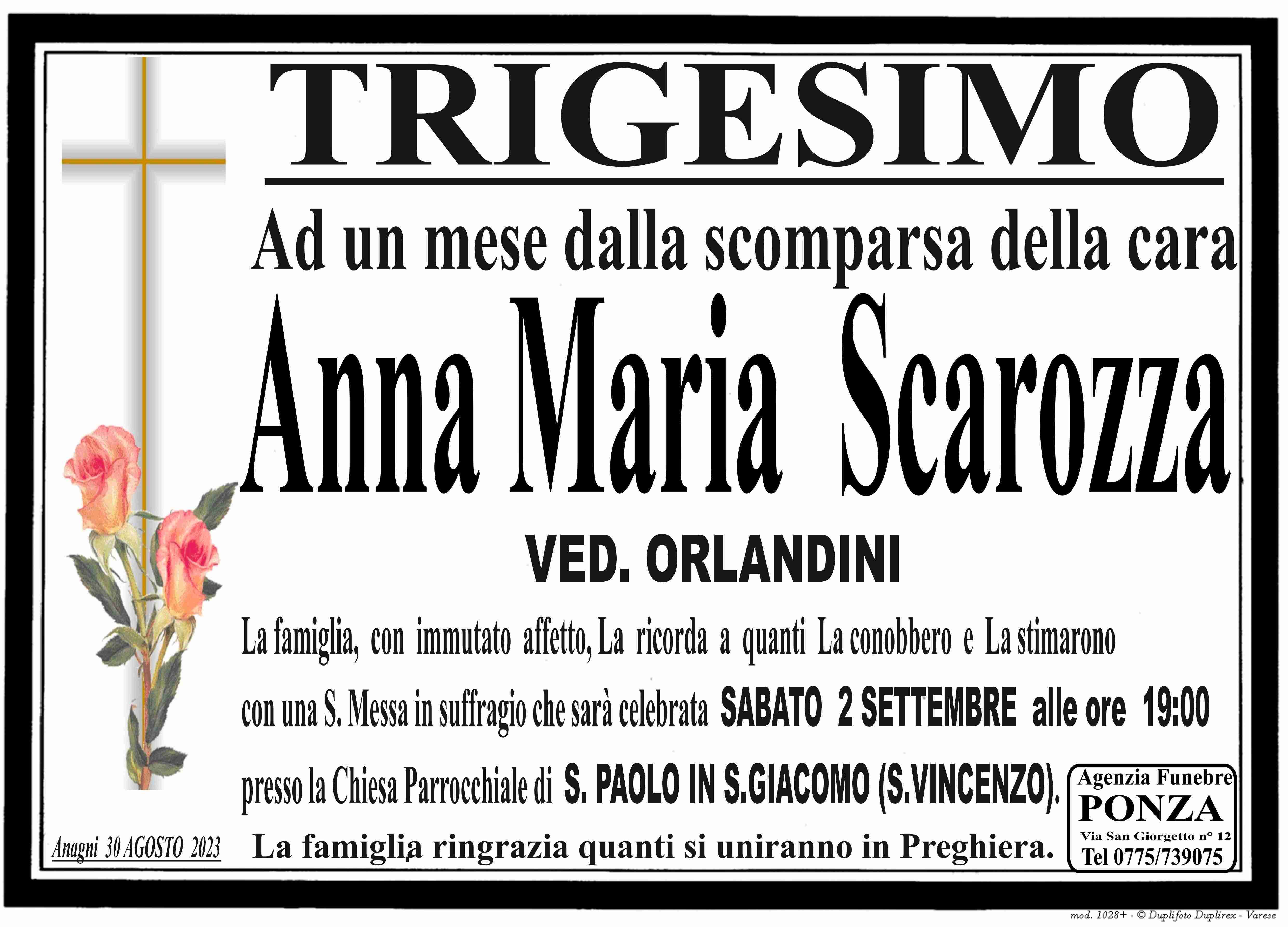 Anna Maria Scarozza