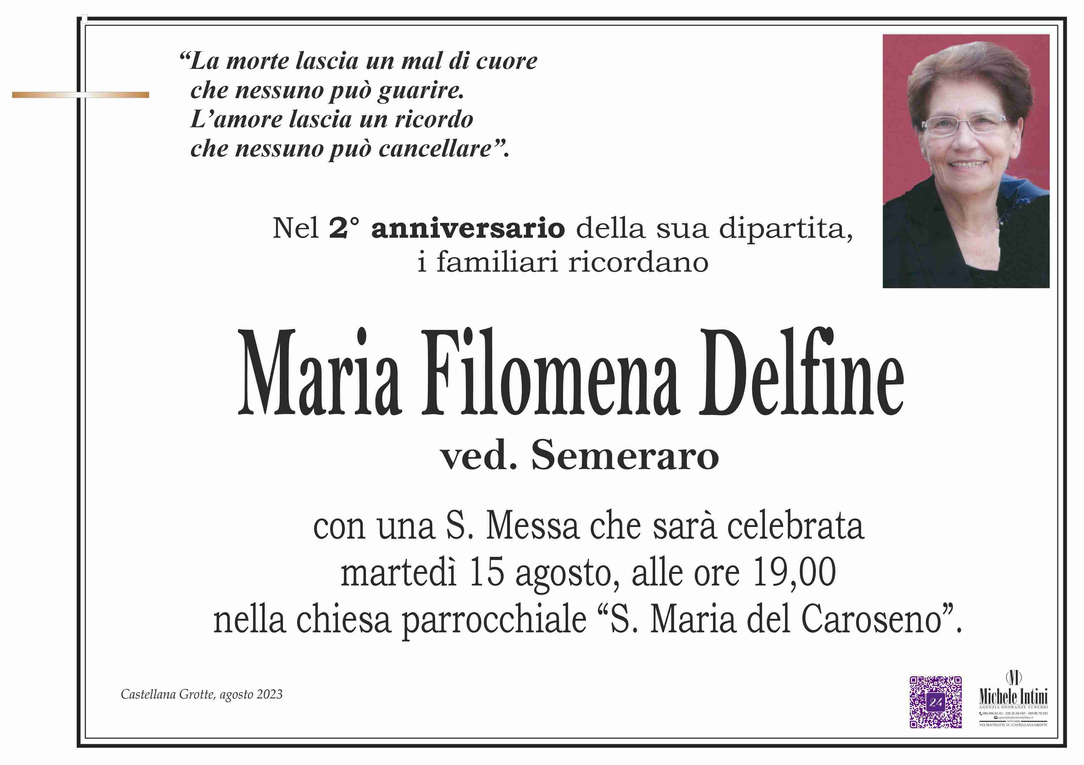 Maria Filomena Delfine