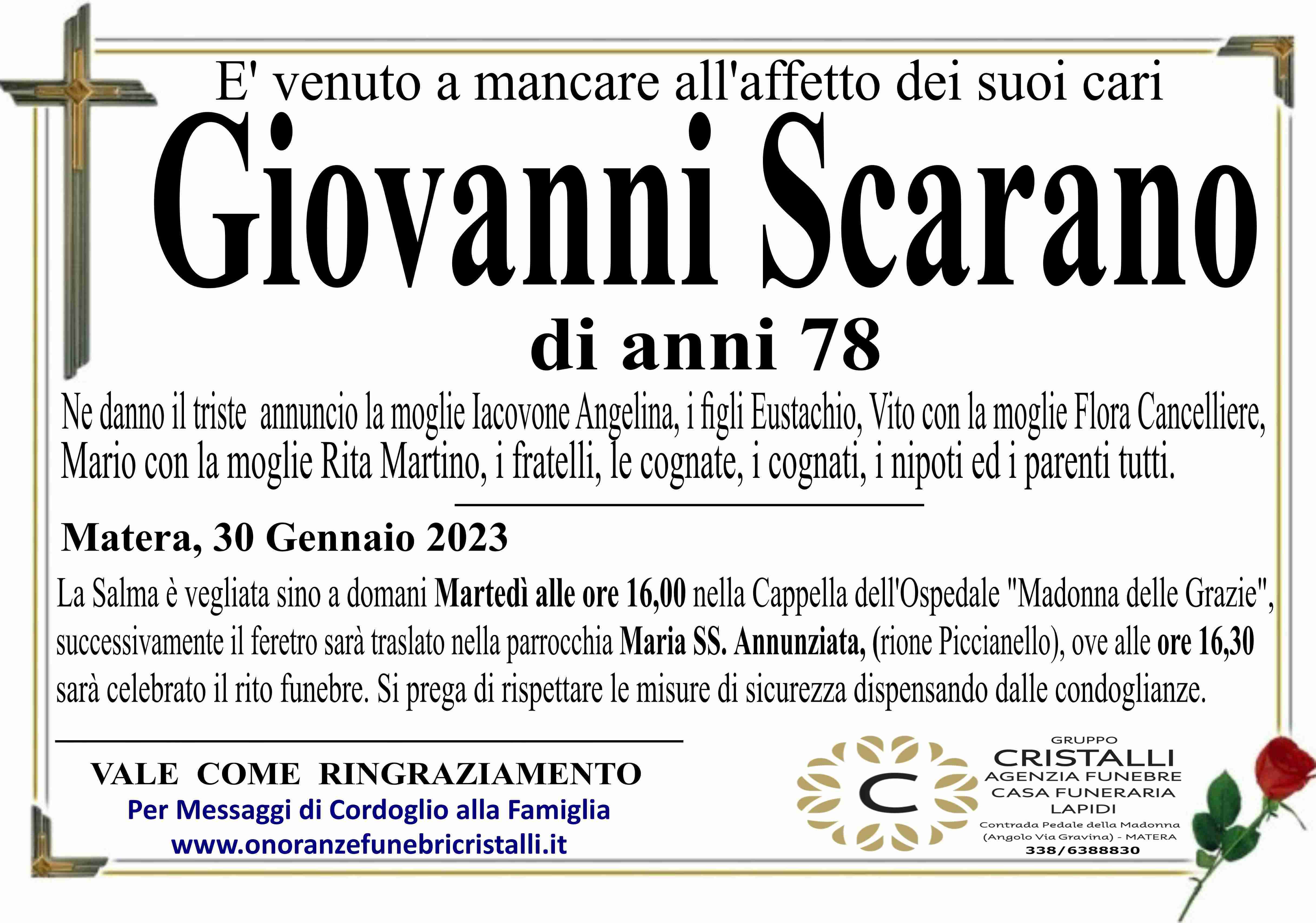 Giovanni Scarano