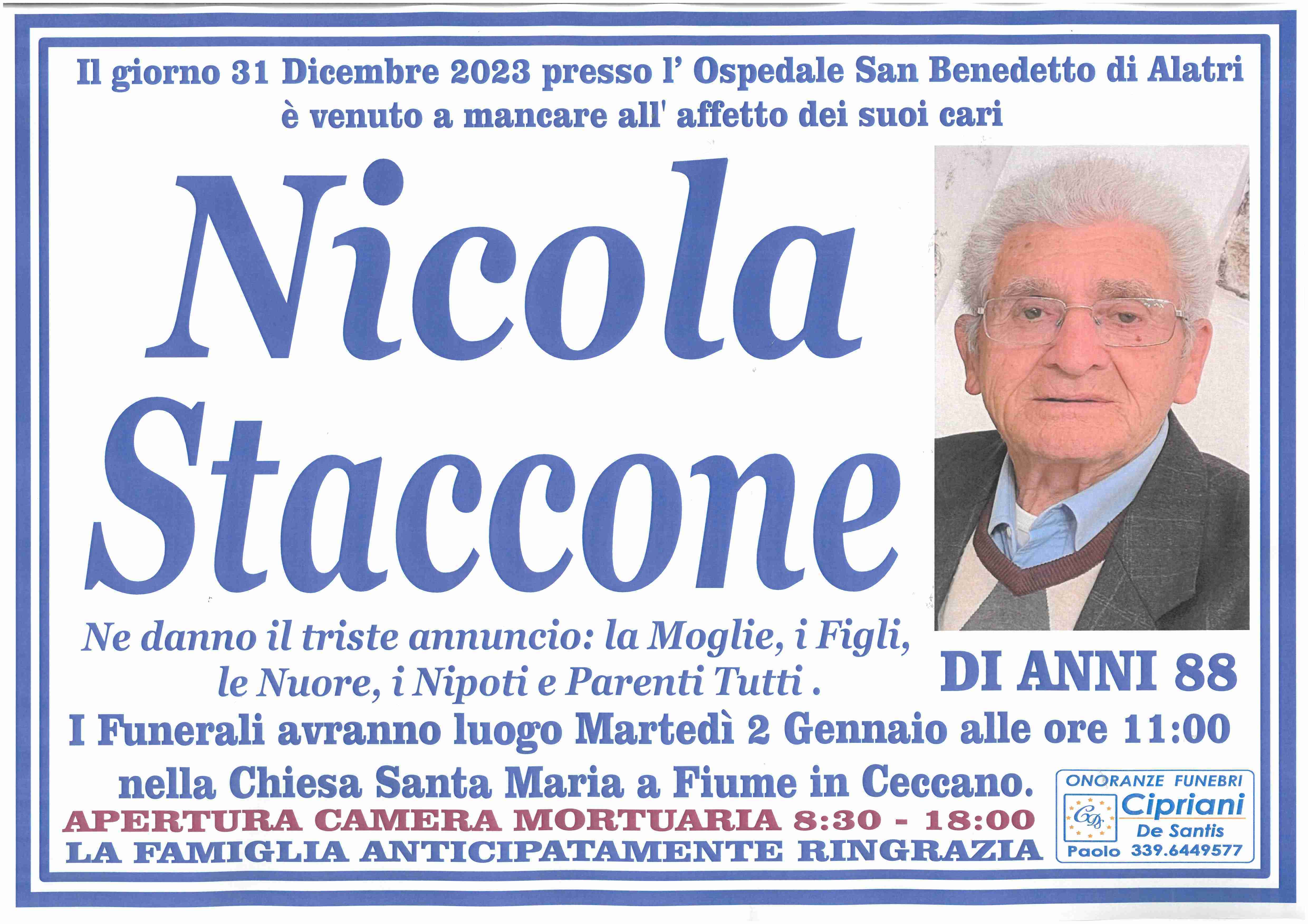 Nicola Staccone
