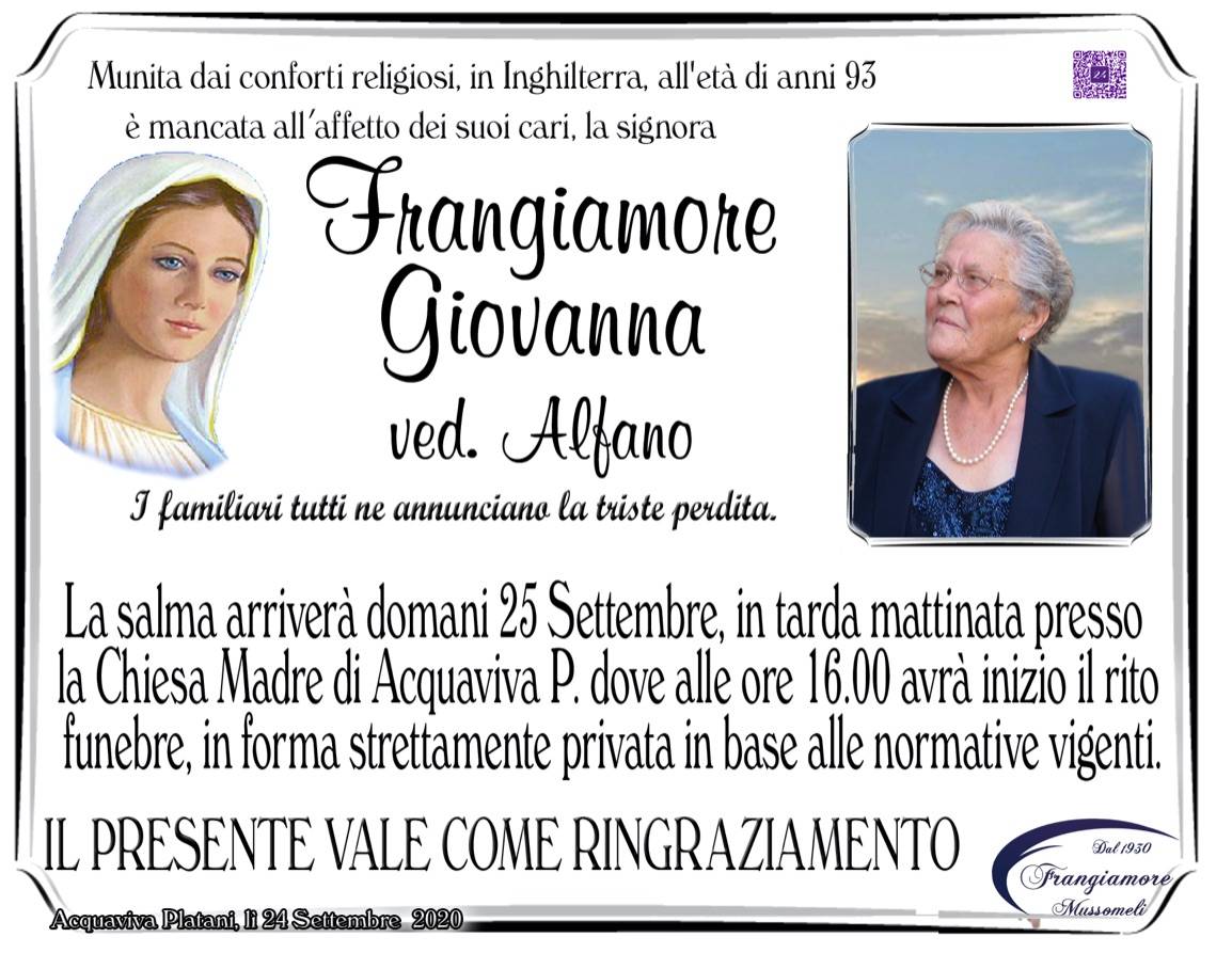 Giovanna Frangiamore