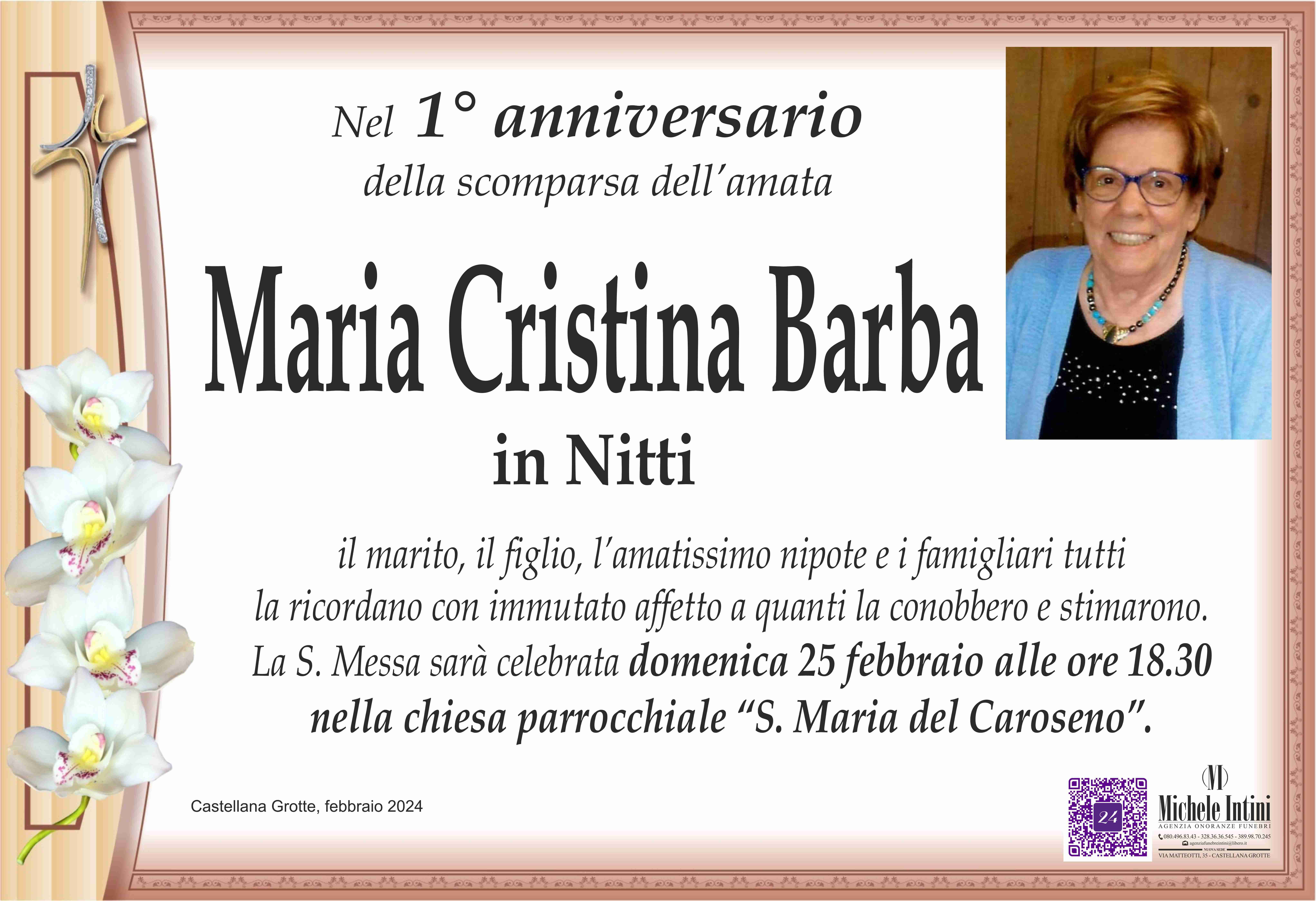 Maria Cristina Barba