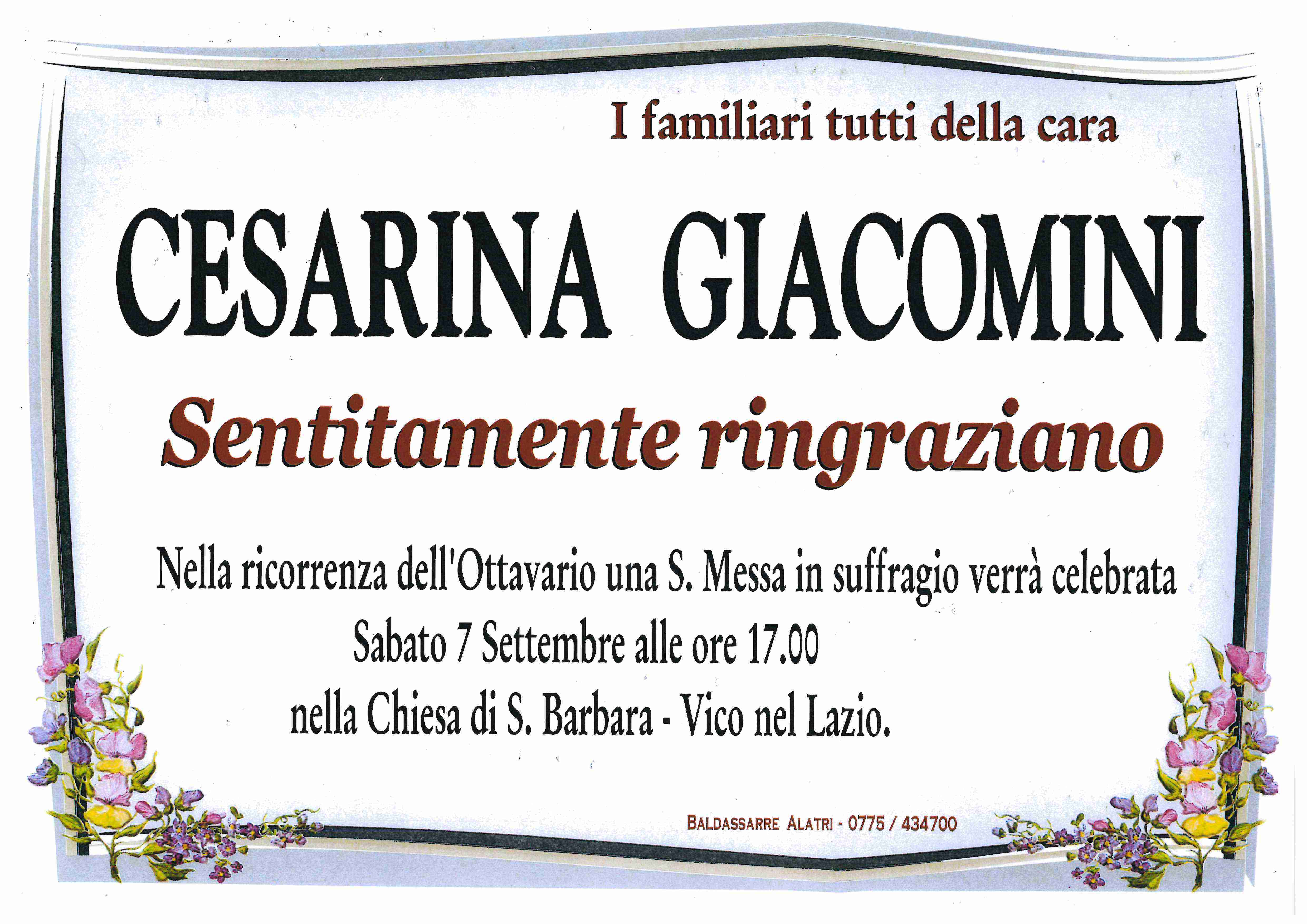 Cesarina Giacomini