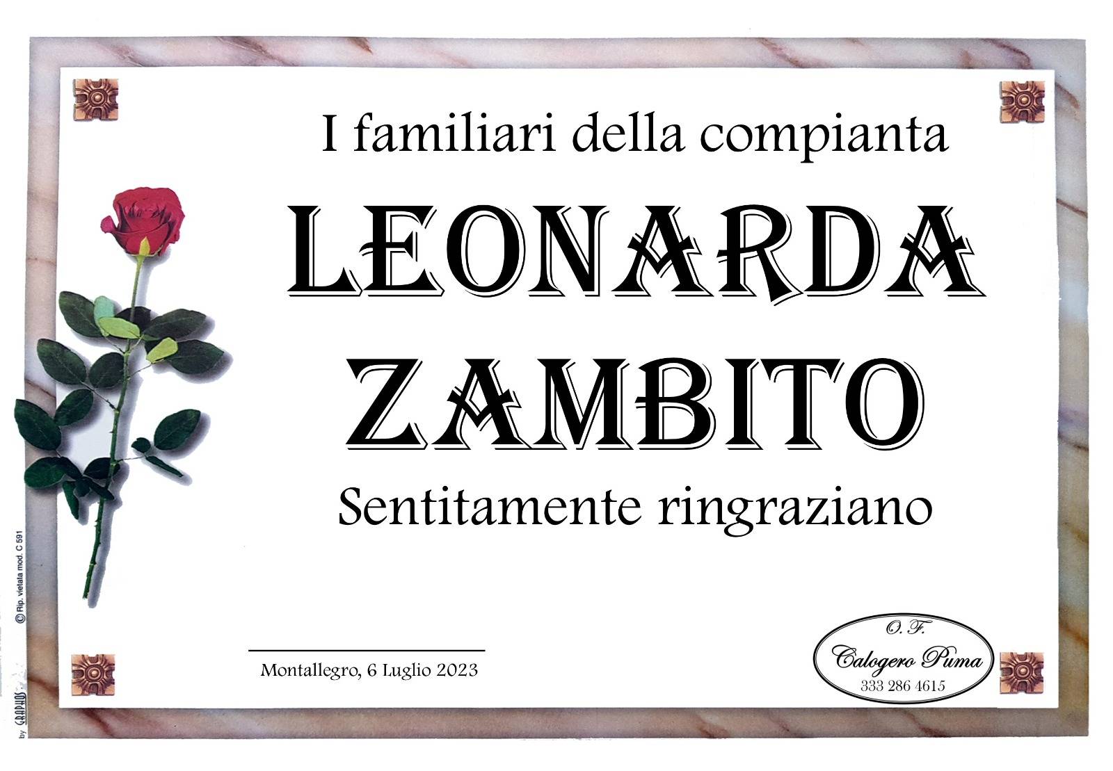 Leonarda Zambito