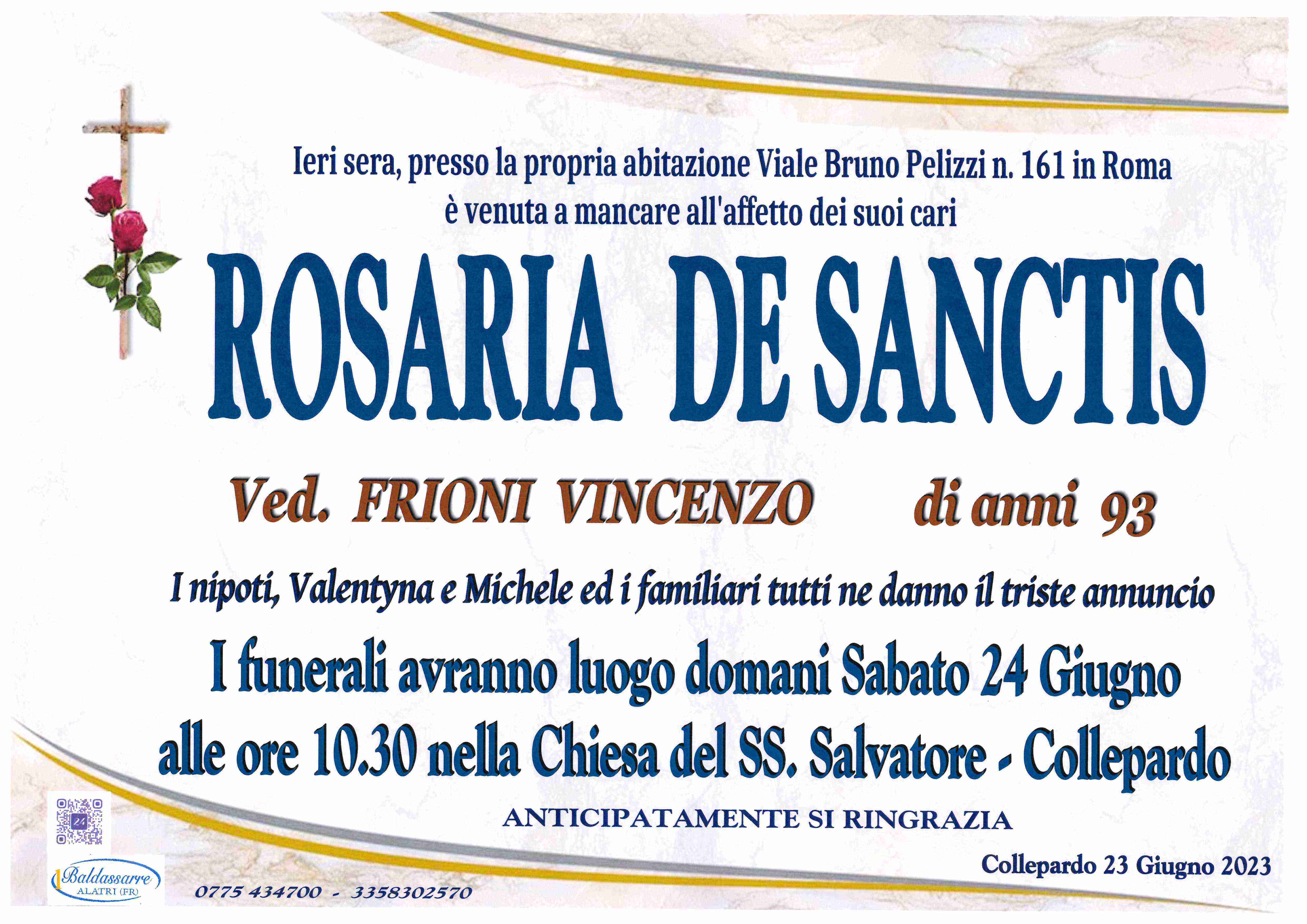 Rosaria  De Sanctis