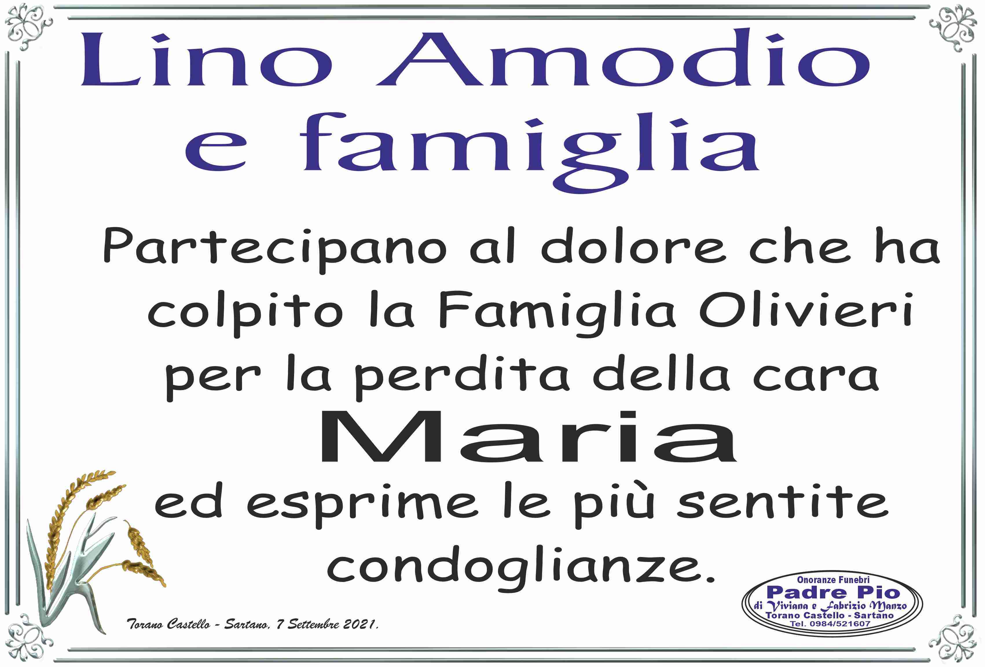 Famiglia Amodio Lino