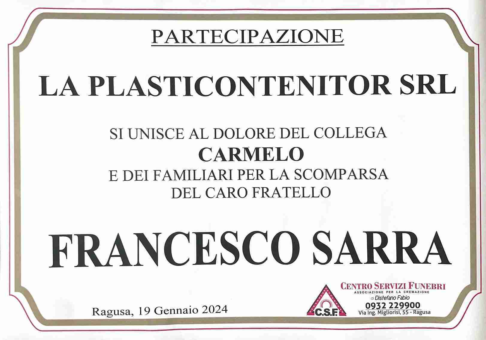 Francesco Sarra