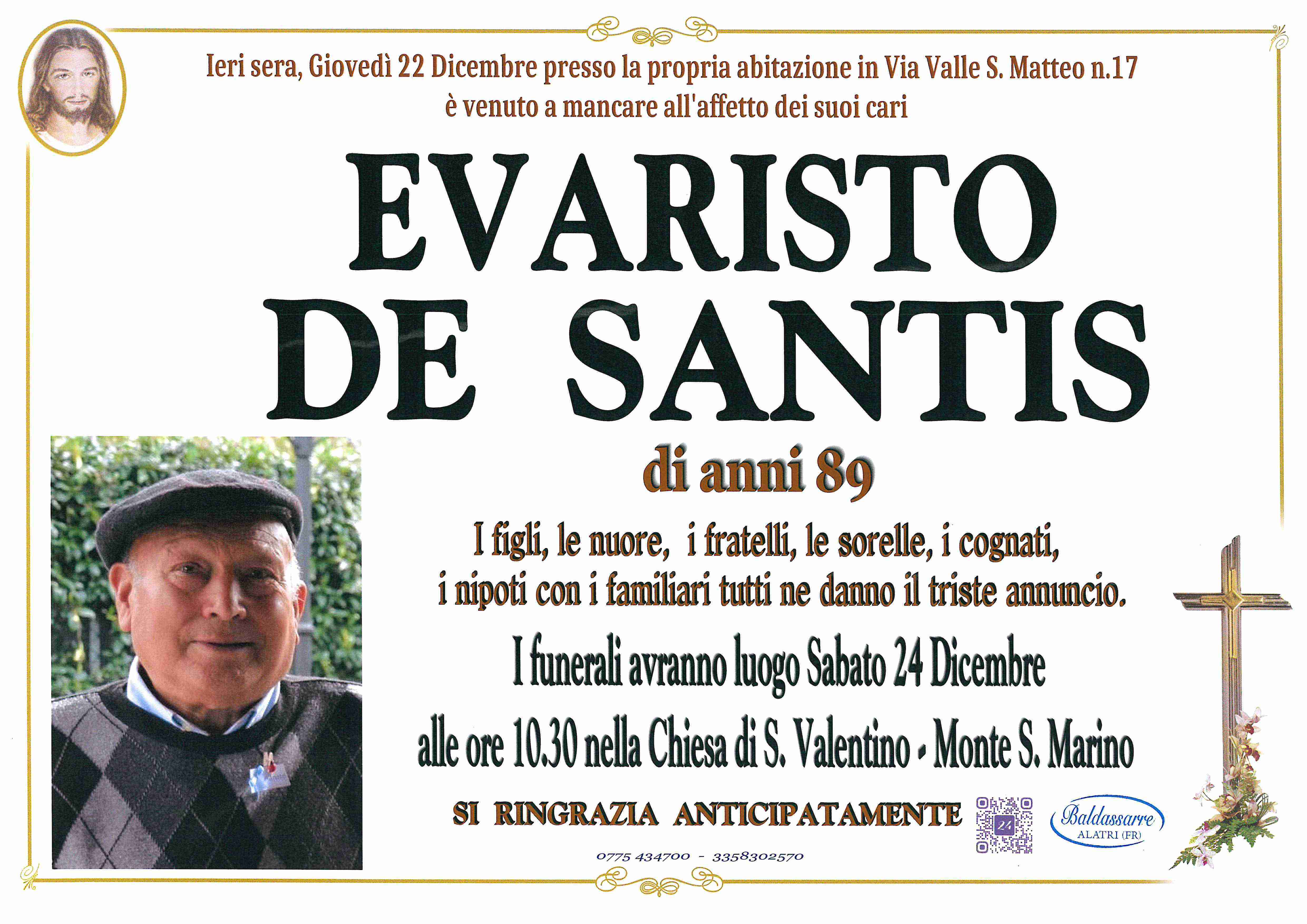 Evaristo De Santis