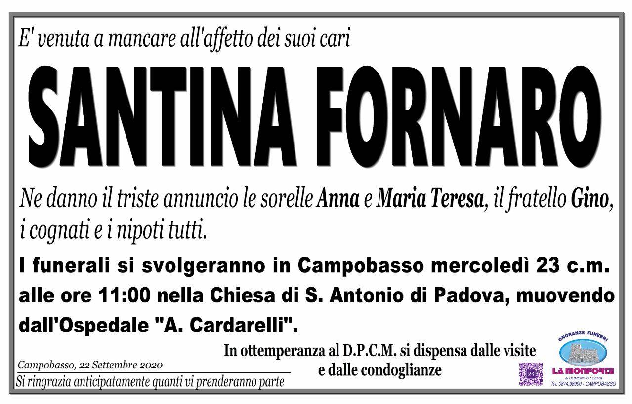 Santina Fornaro