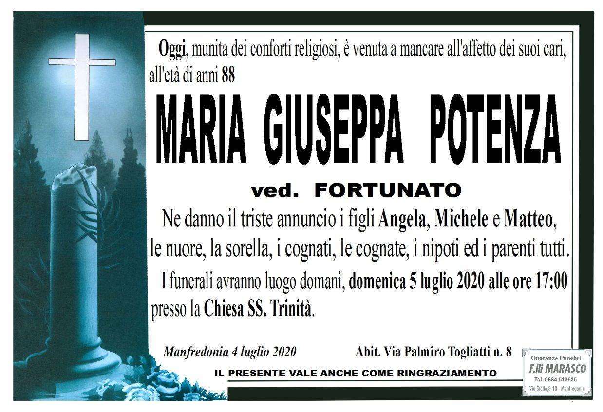 Maria Giuseppa Potenza