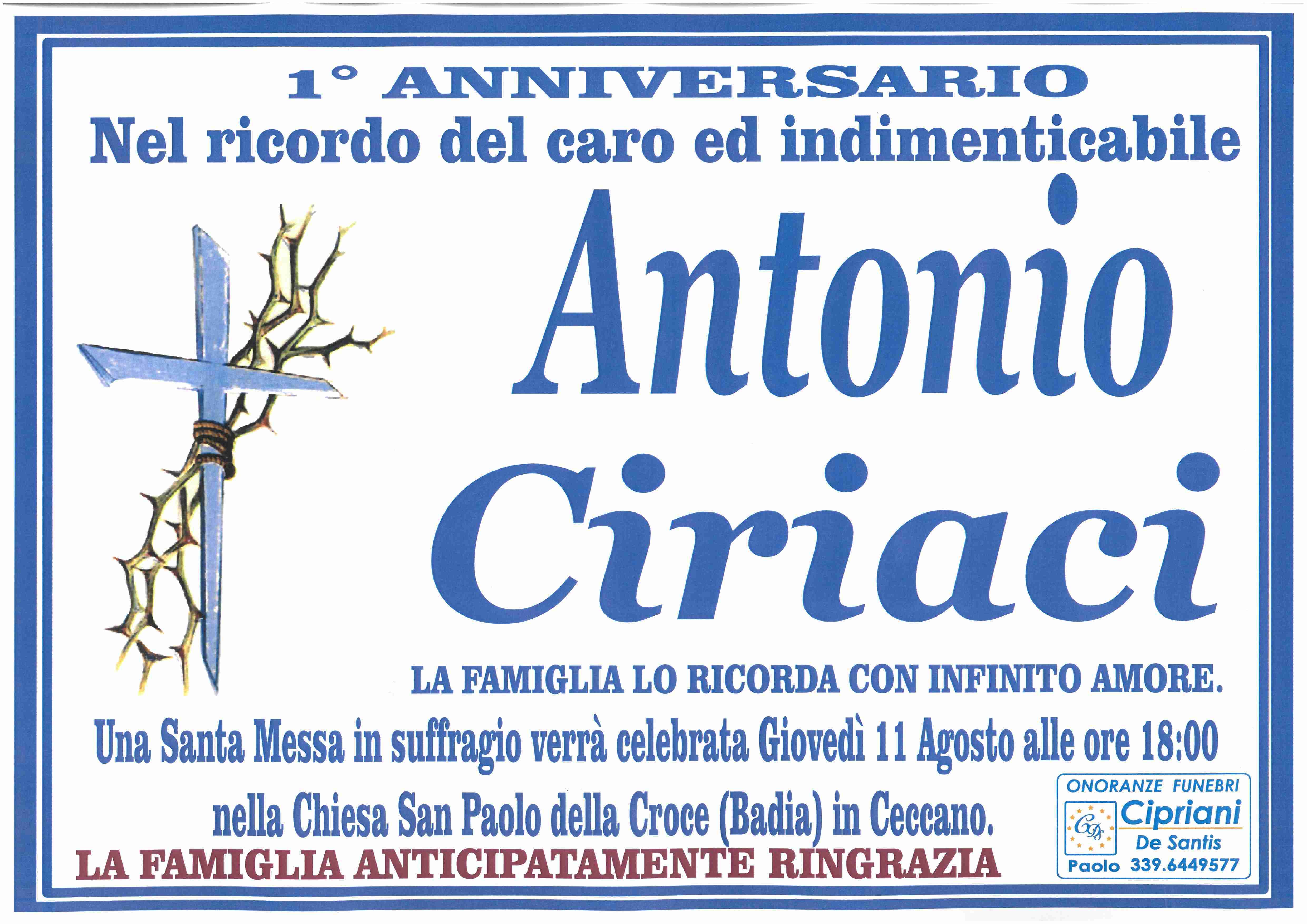 Antonio Ciriaci