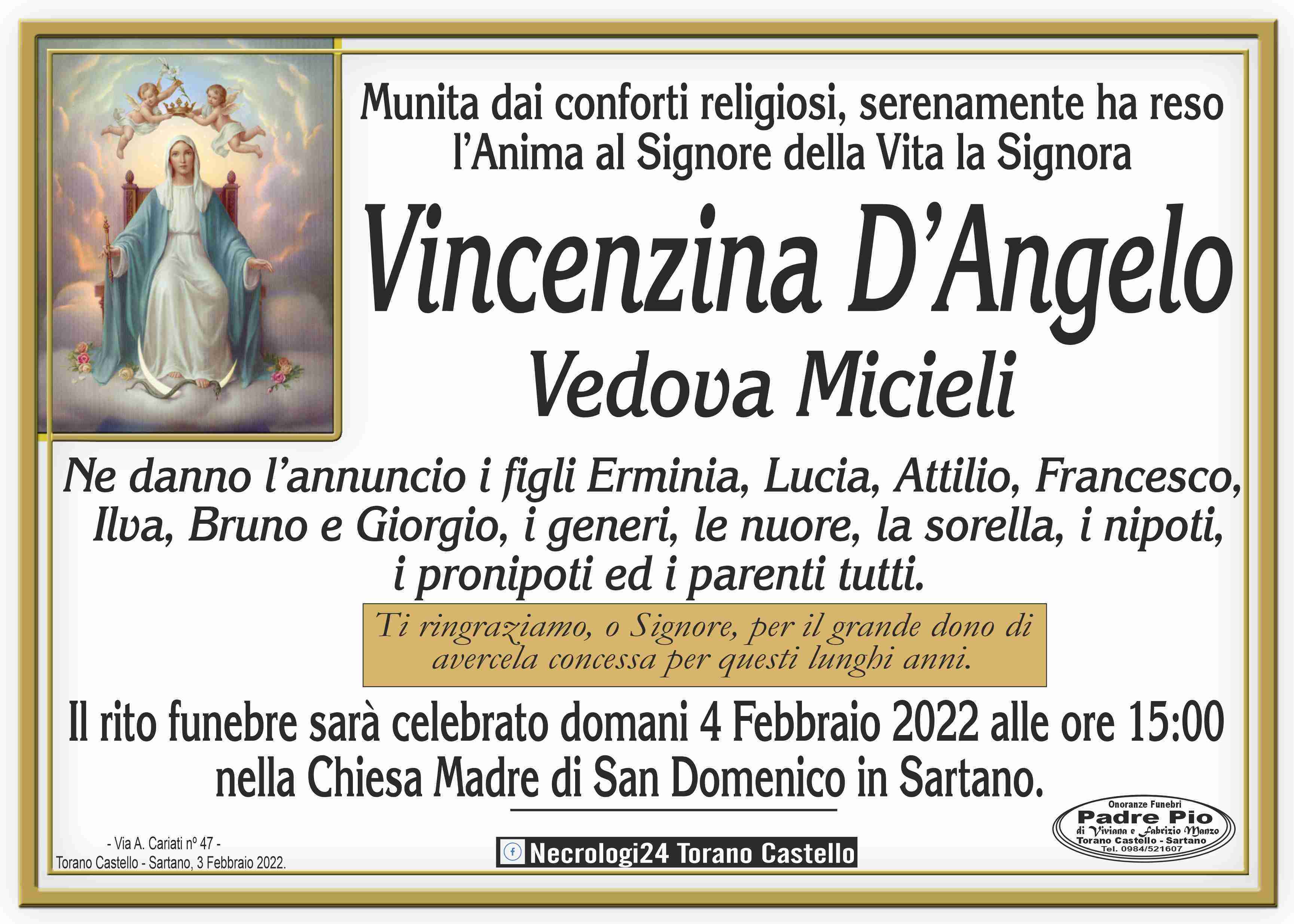 Vincenzina D'Angelo