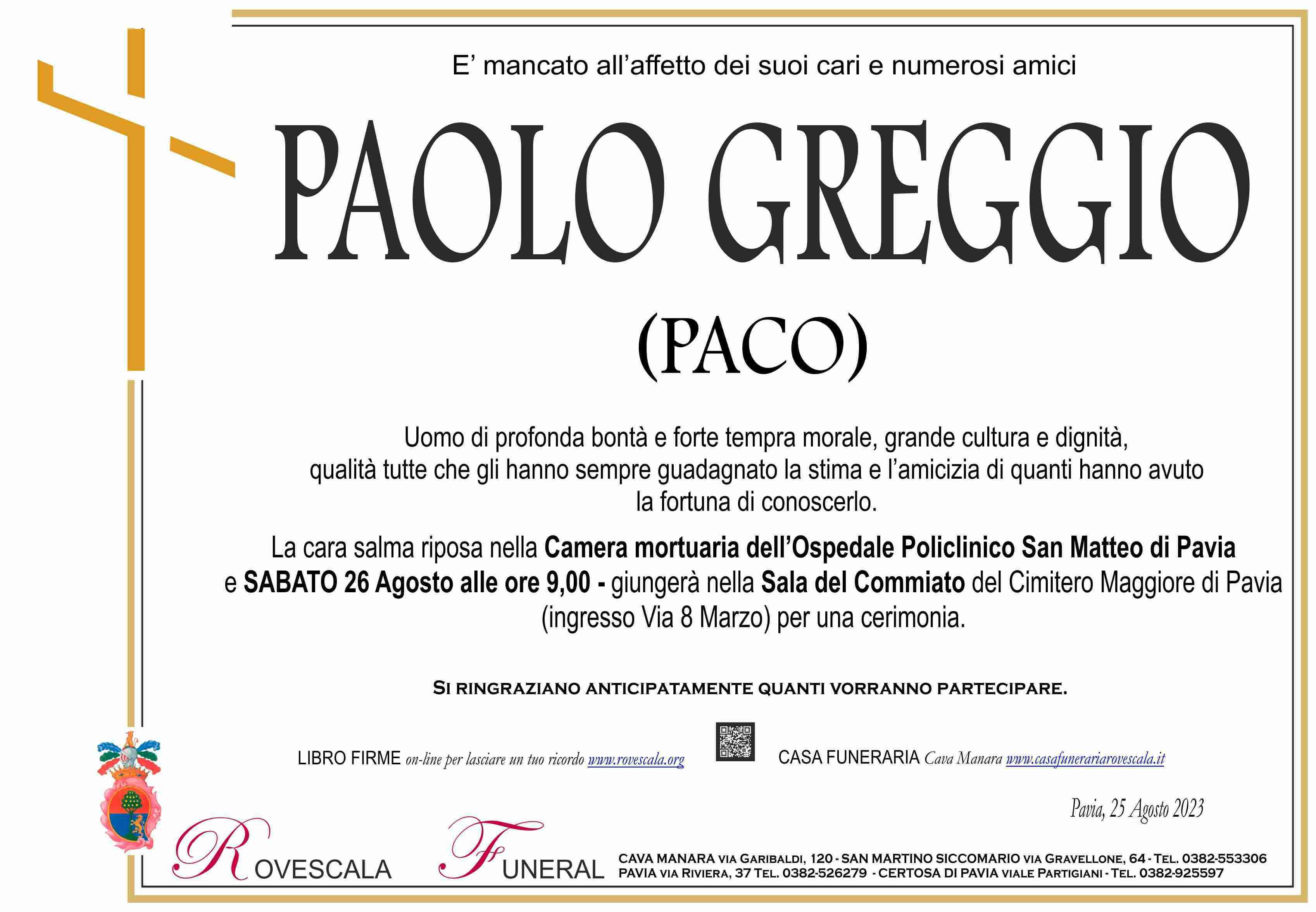 Paolo Maria Greggio