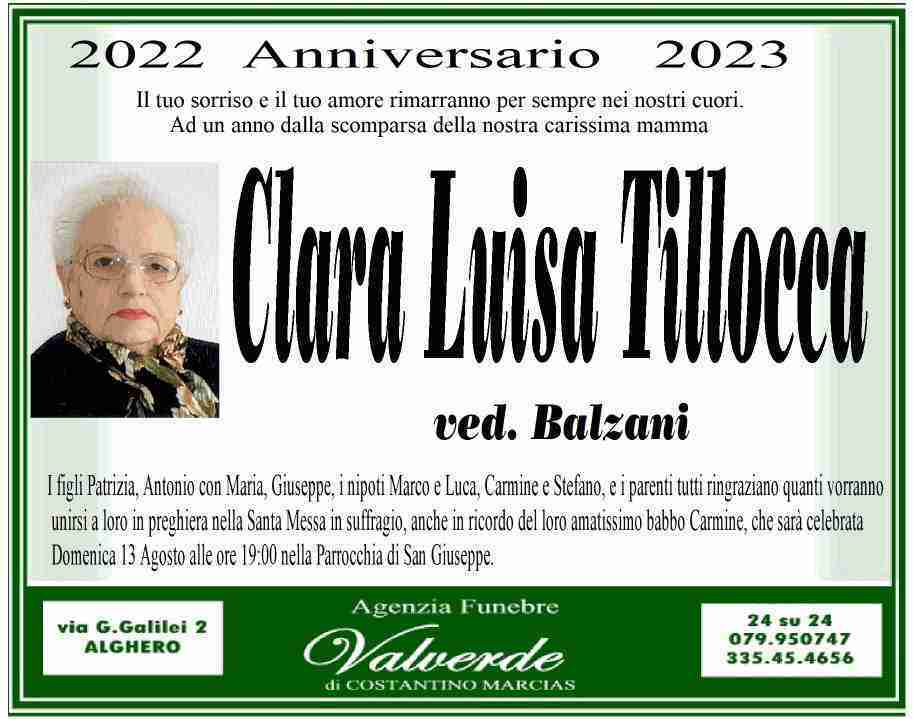 Clara Luisa Tillocca