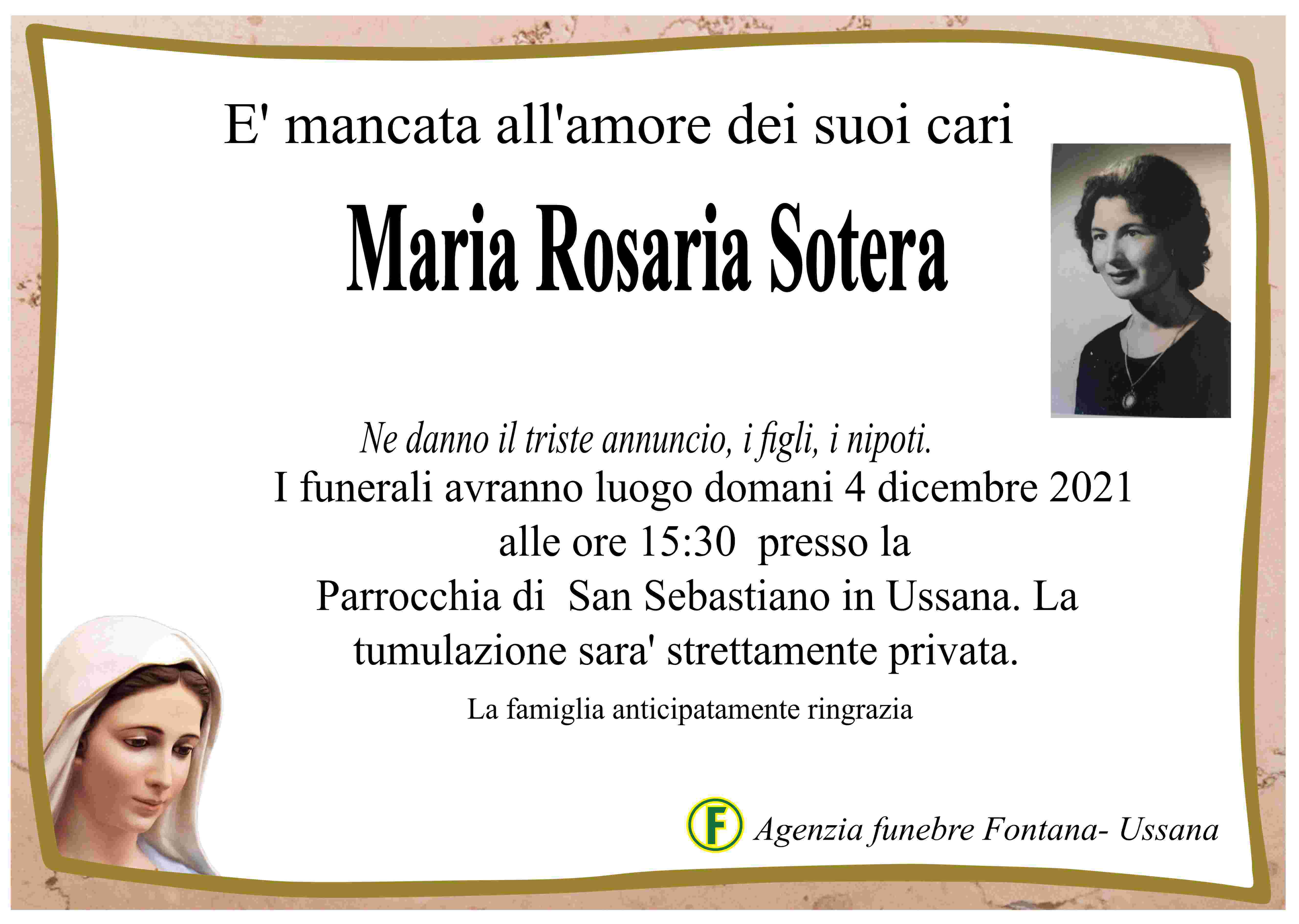 Maria Rosaria Sotera