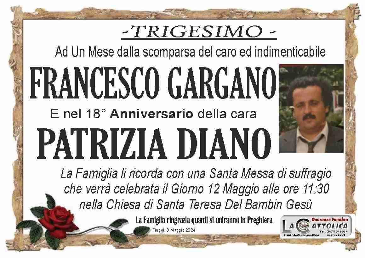 Francesco Gargano e Patrizia Diano