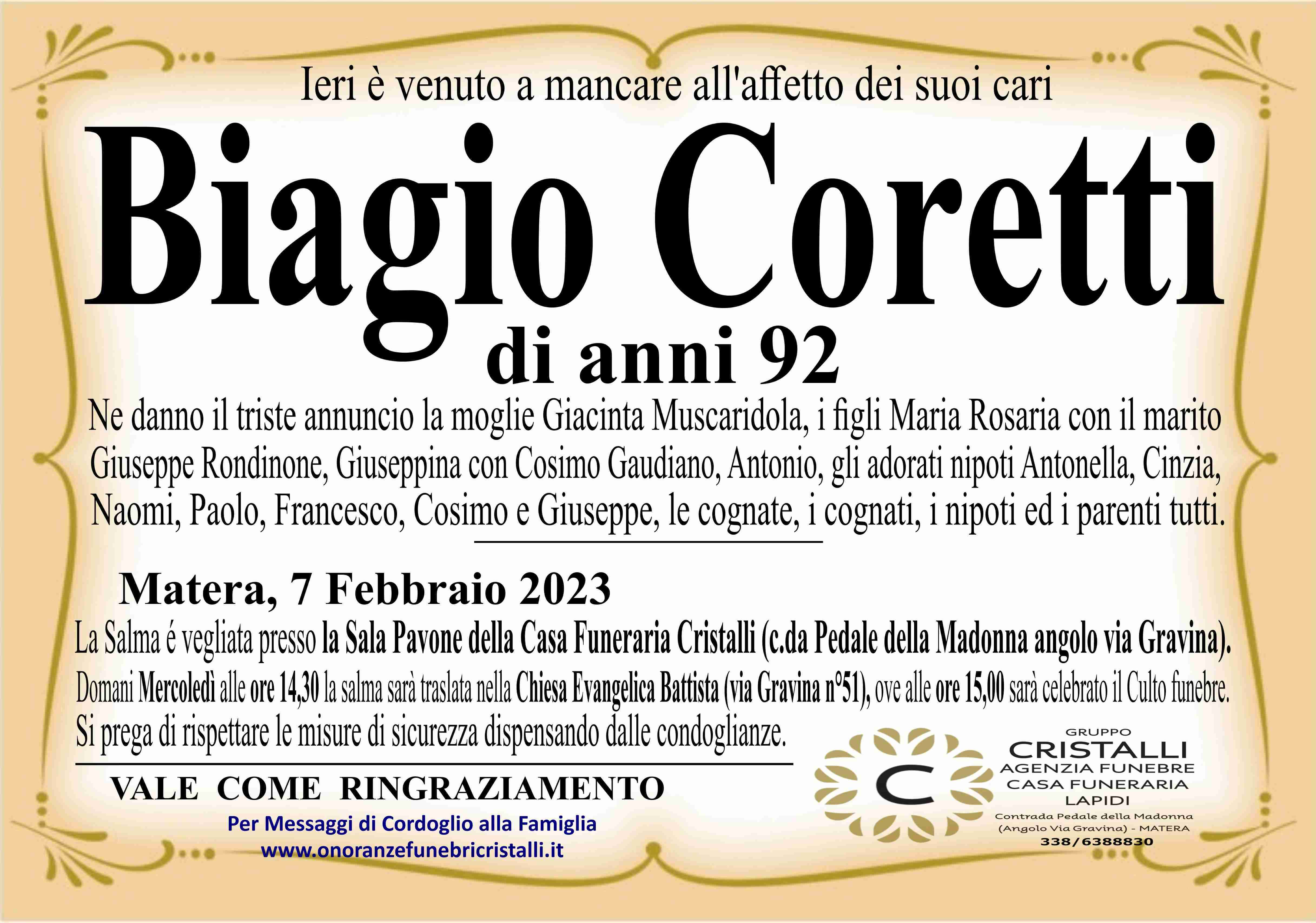 Biagio Coretti