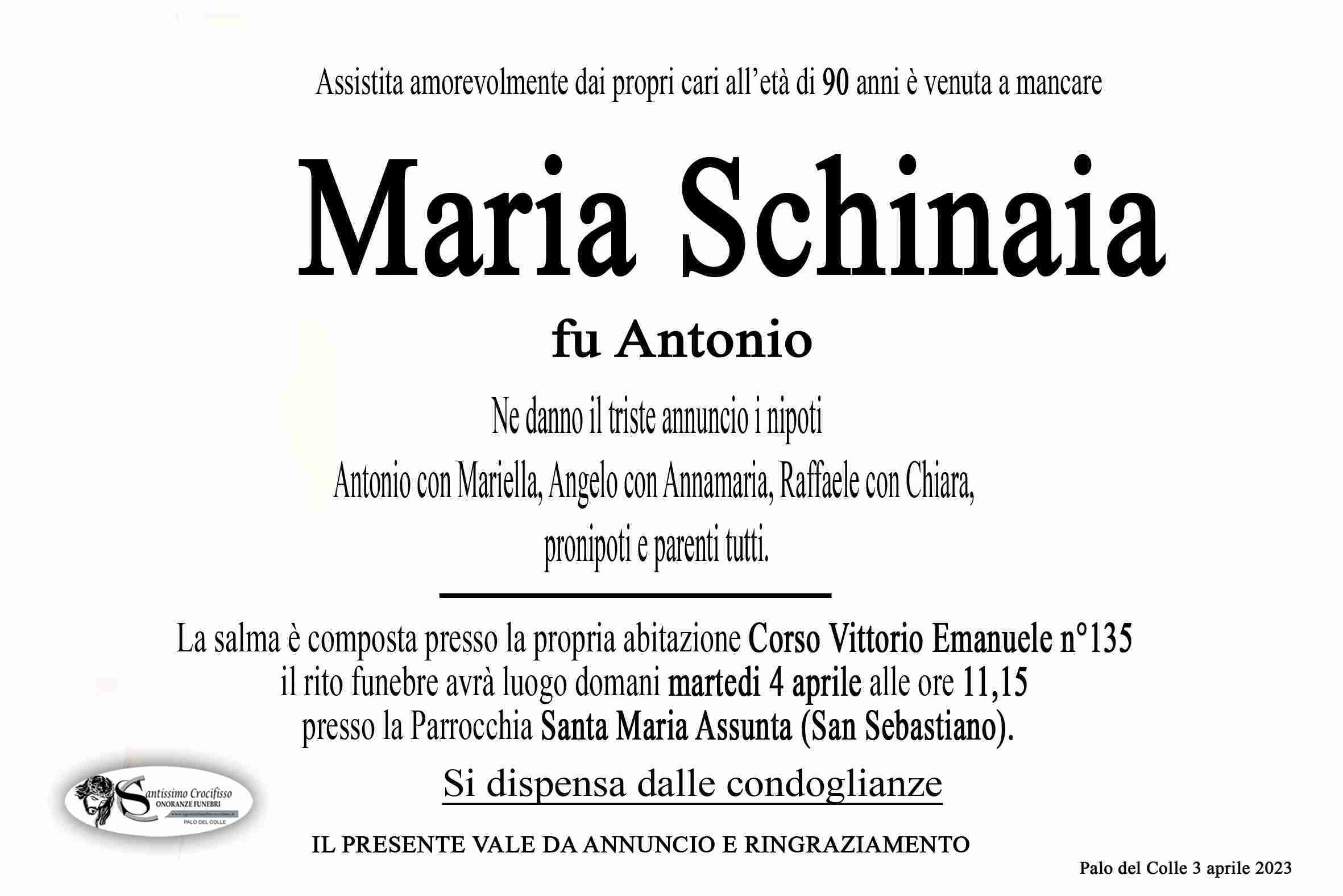 Maria Schinaia