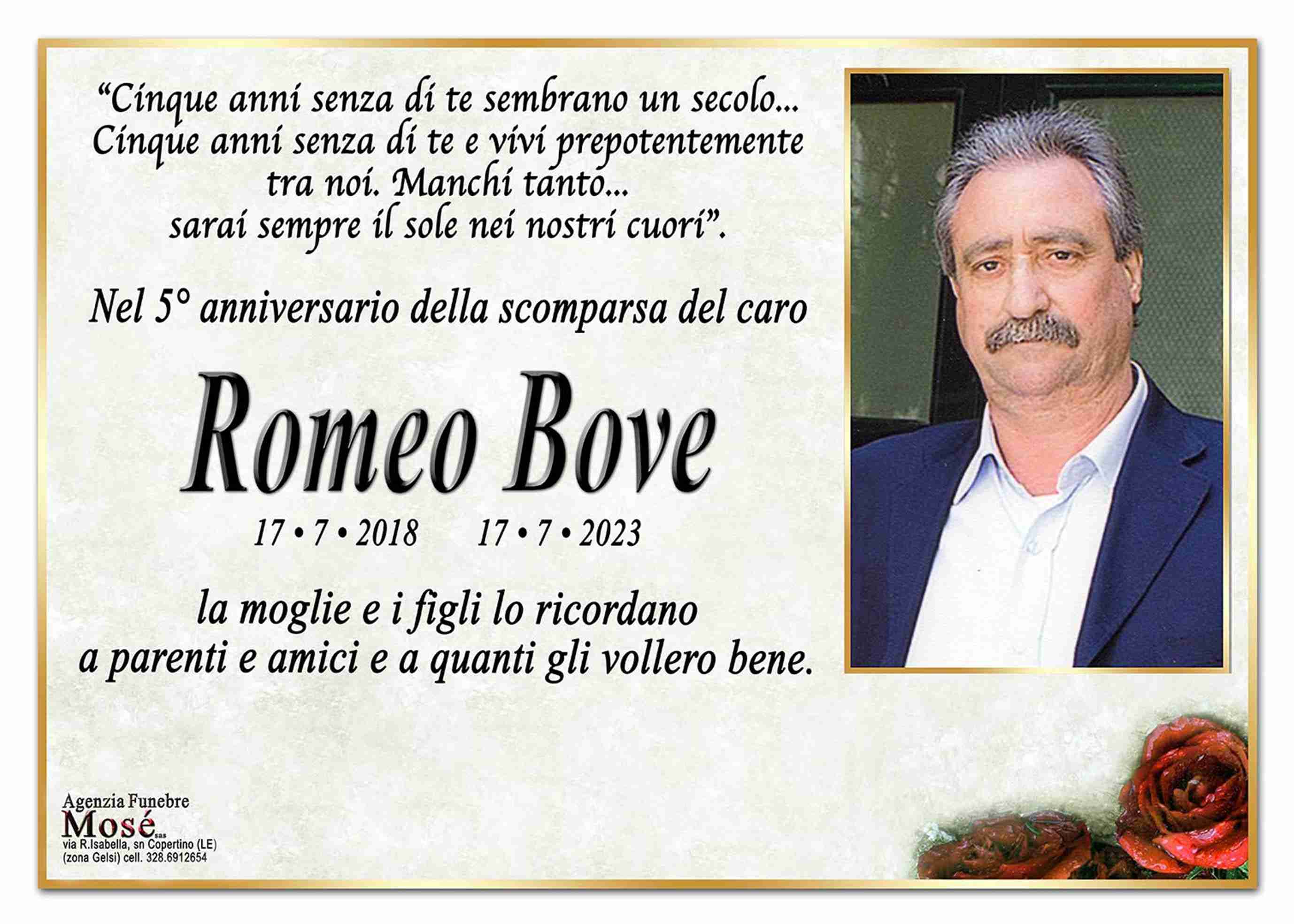 Romeo Bove