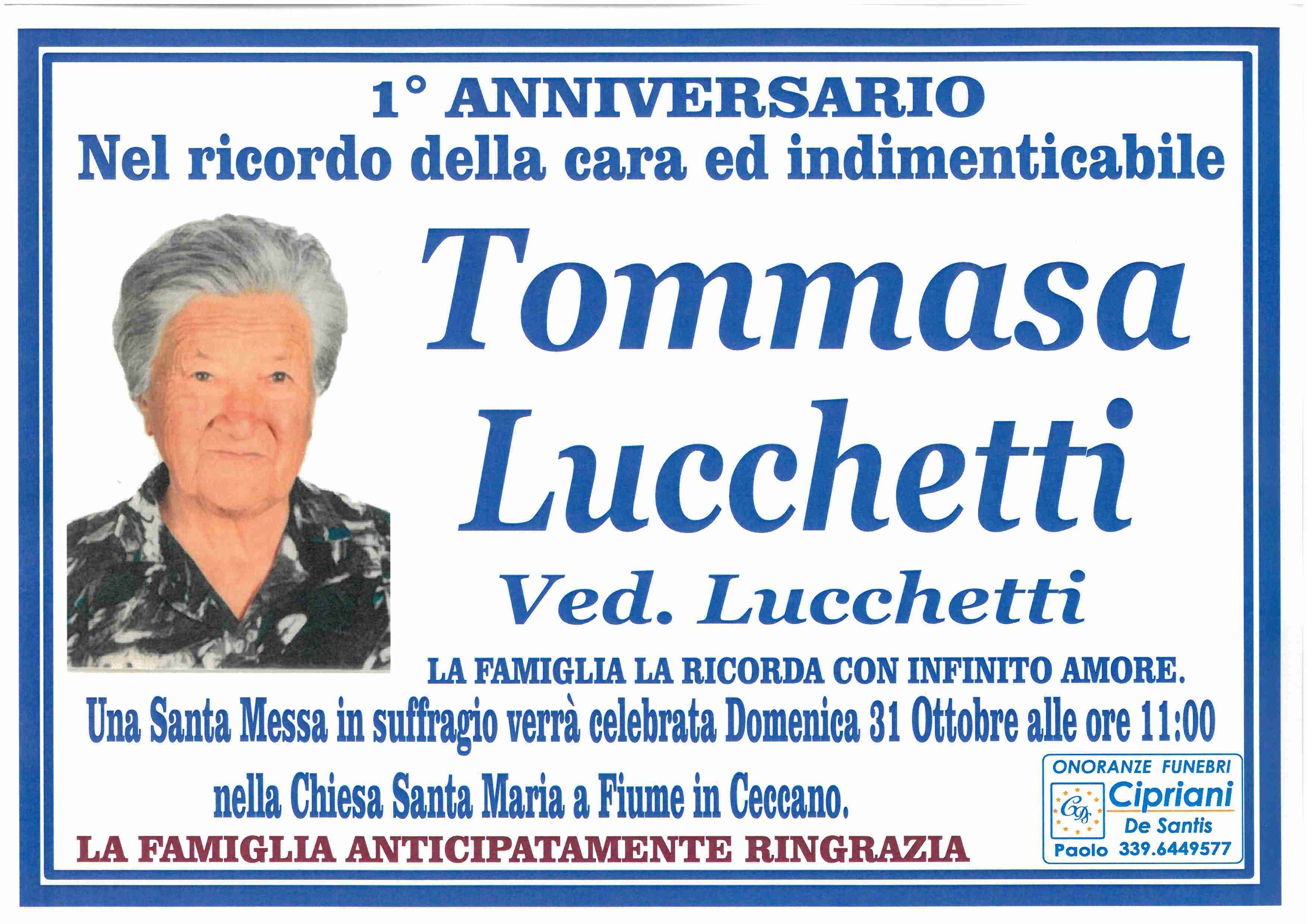 Tommasa Lucchetti