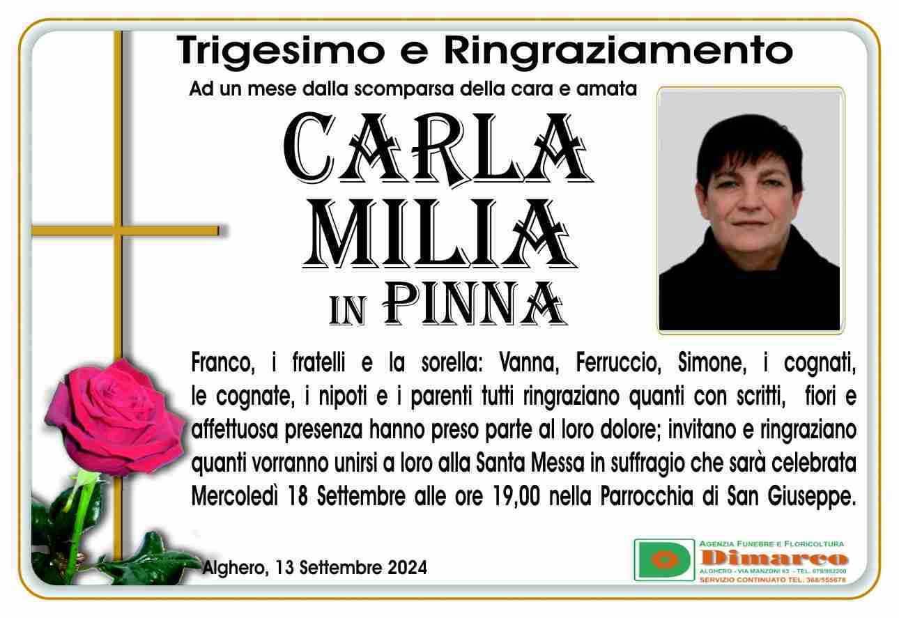 Carla Milia in Pinna