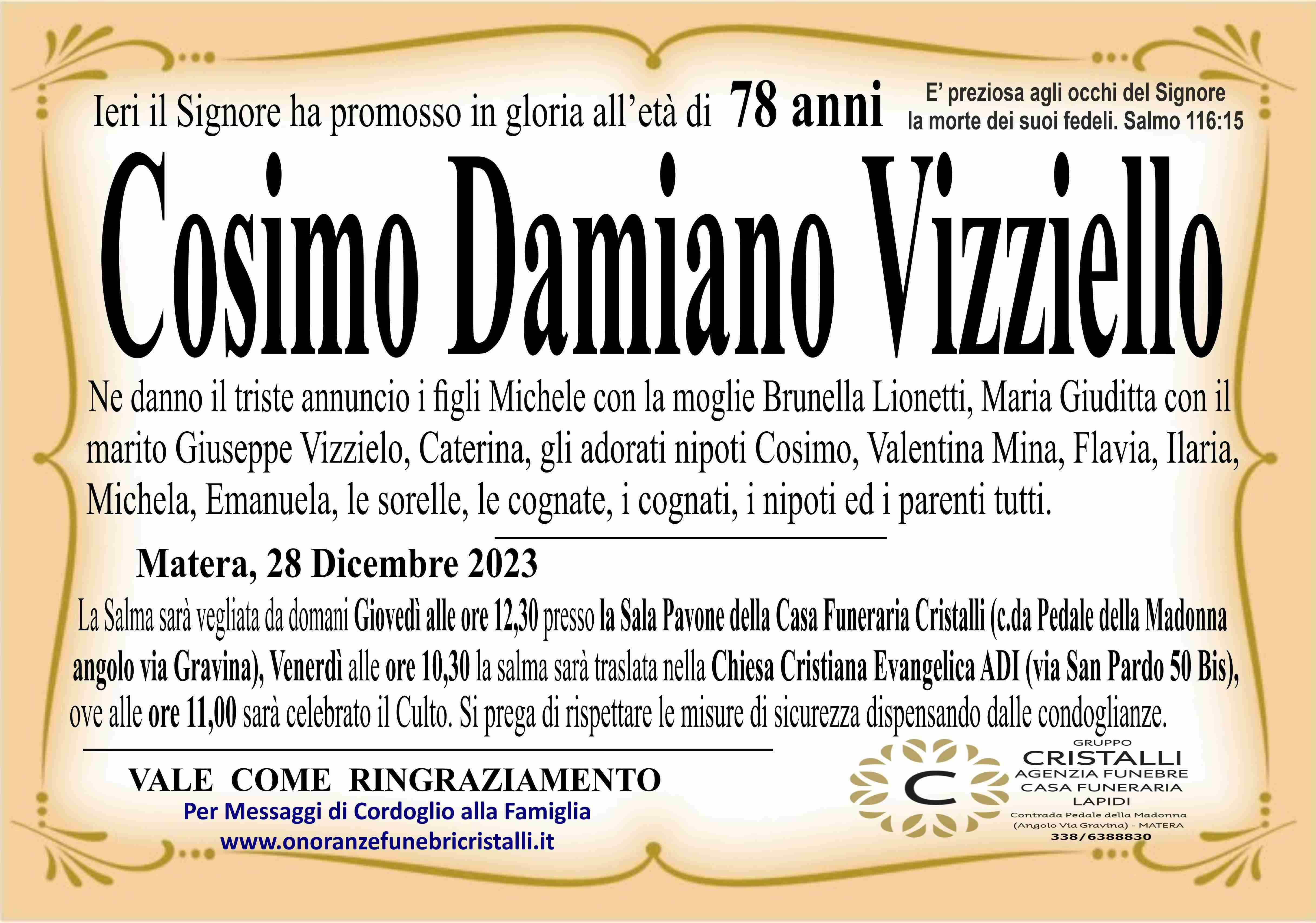 CosimoDamiano Vizziello