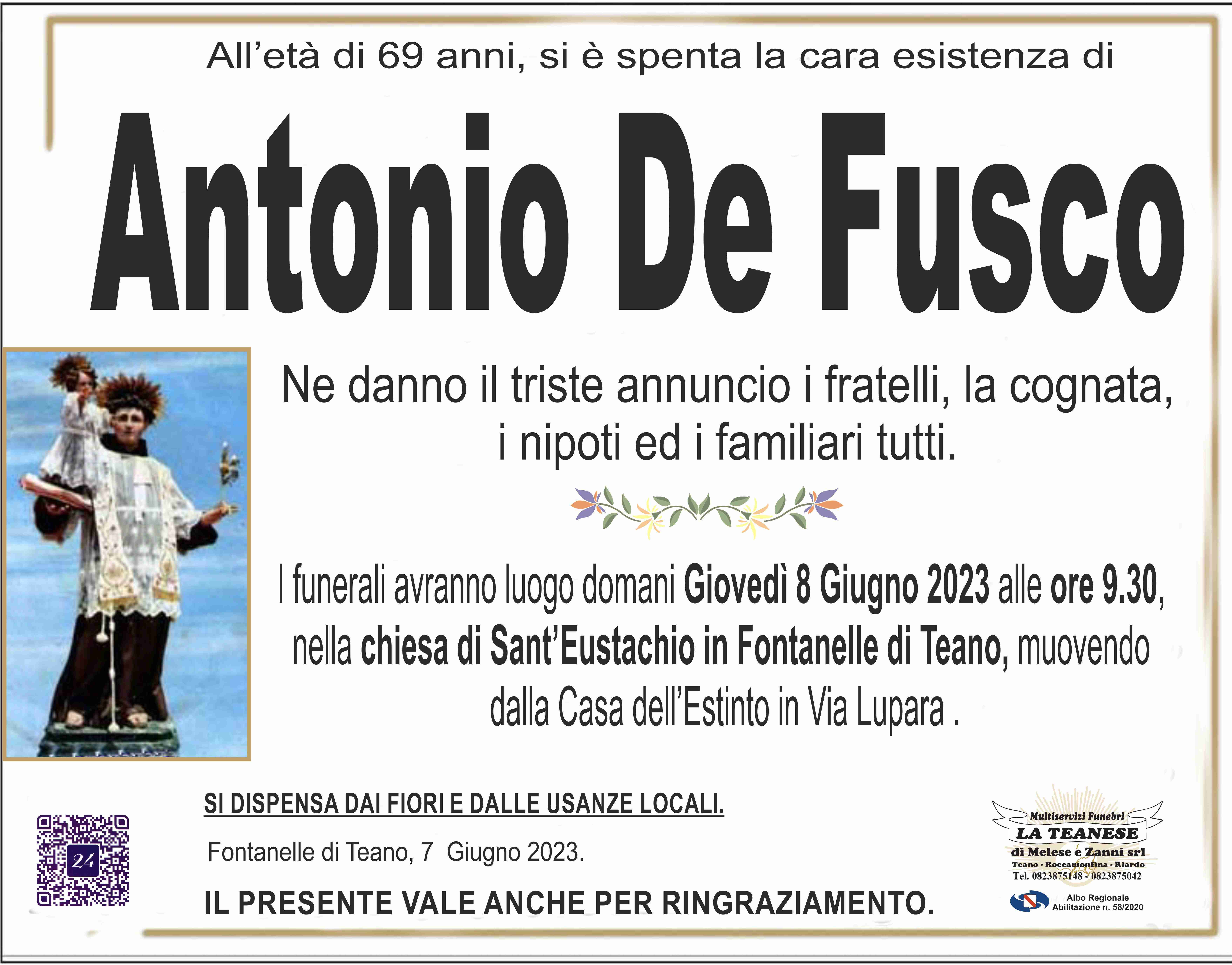 Antonio De Fusco