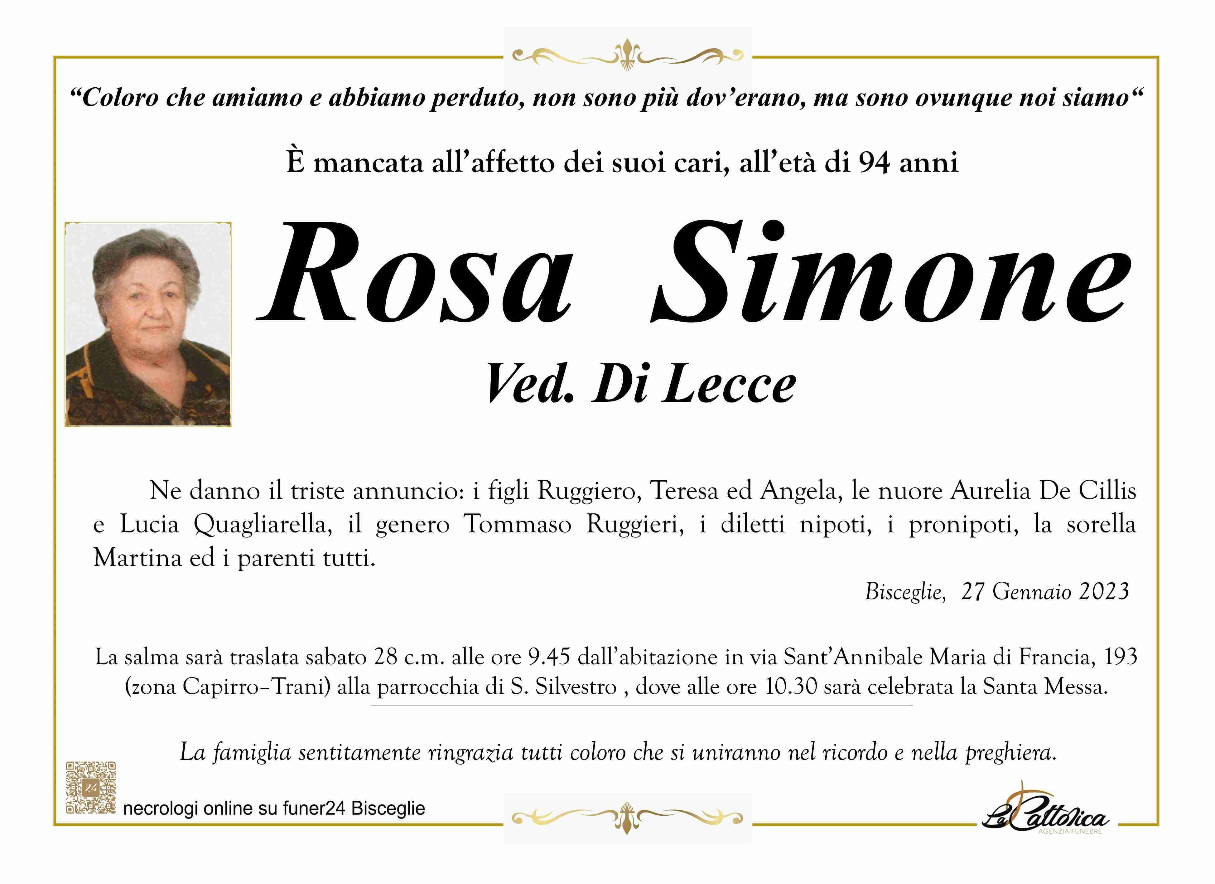 Rosa Simone