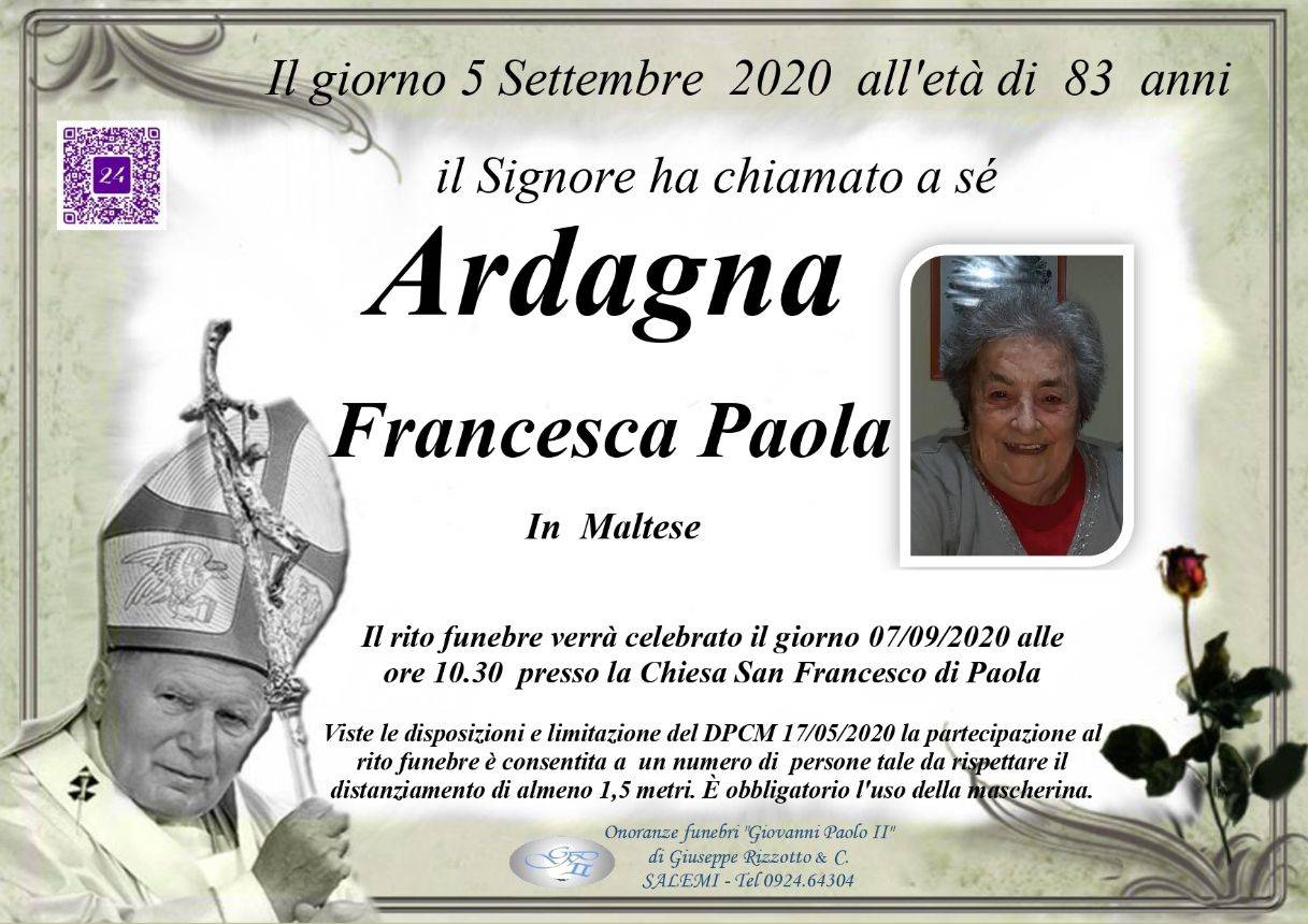 Francesca Paola Ardagna