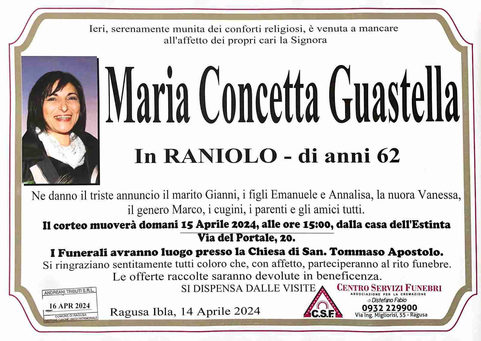 Maria Concetta Guastella